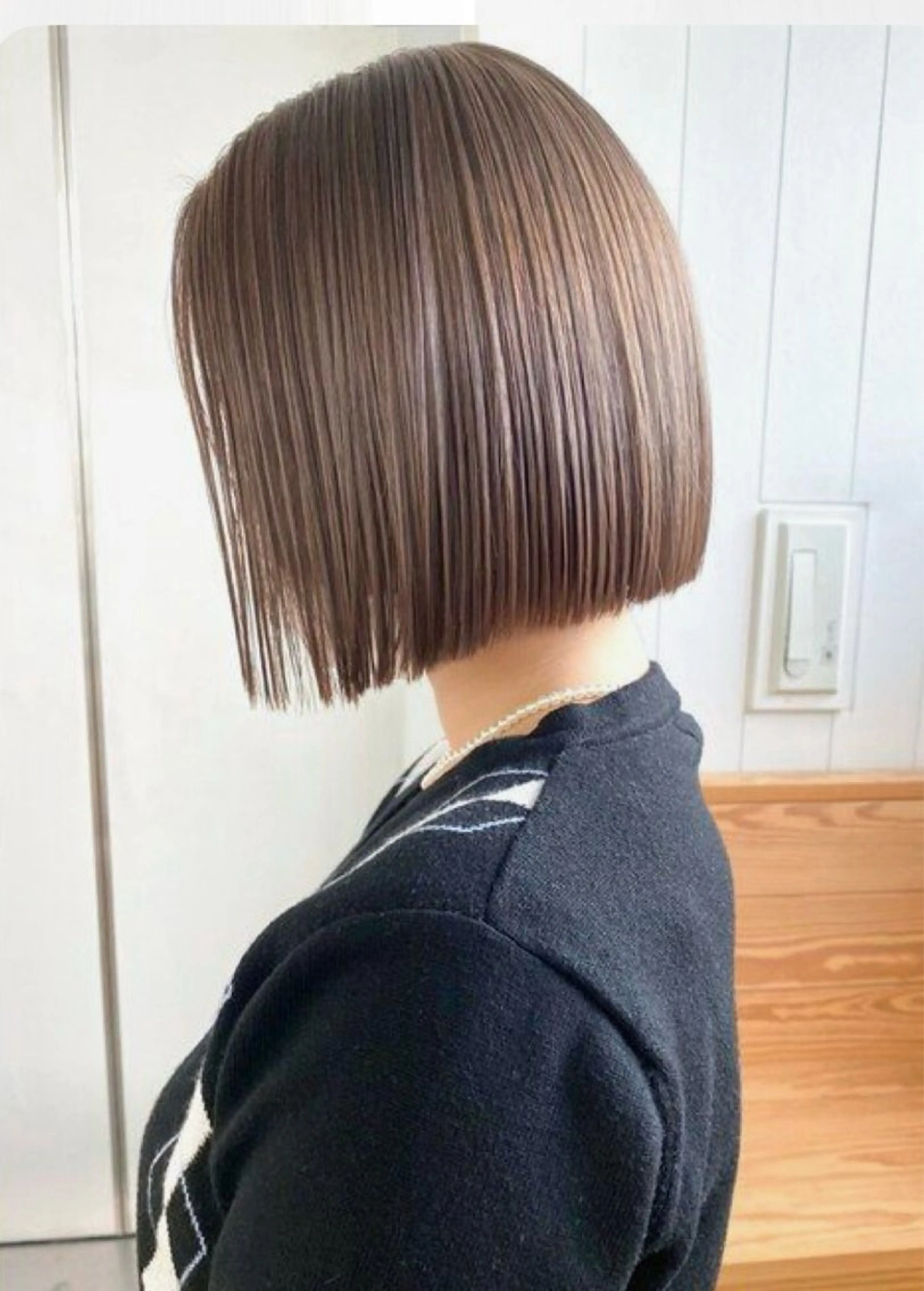 ショート youres hair恵比寿本店所属・縮毛矯正×レイヤー カット/飯田 輝のヘアスタイル