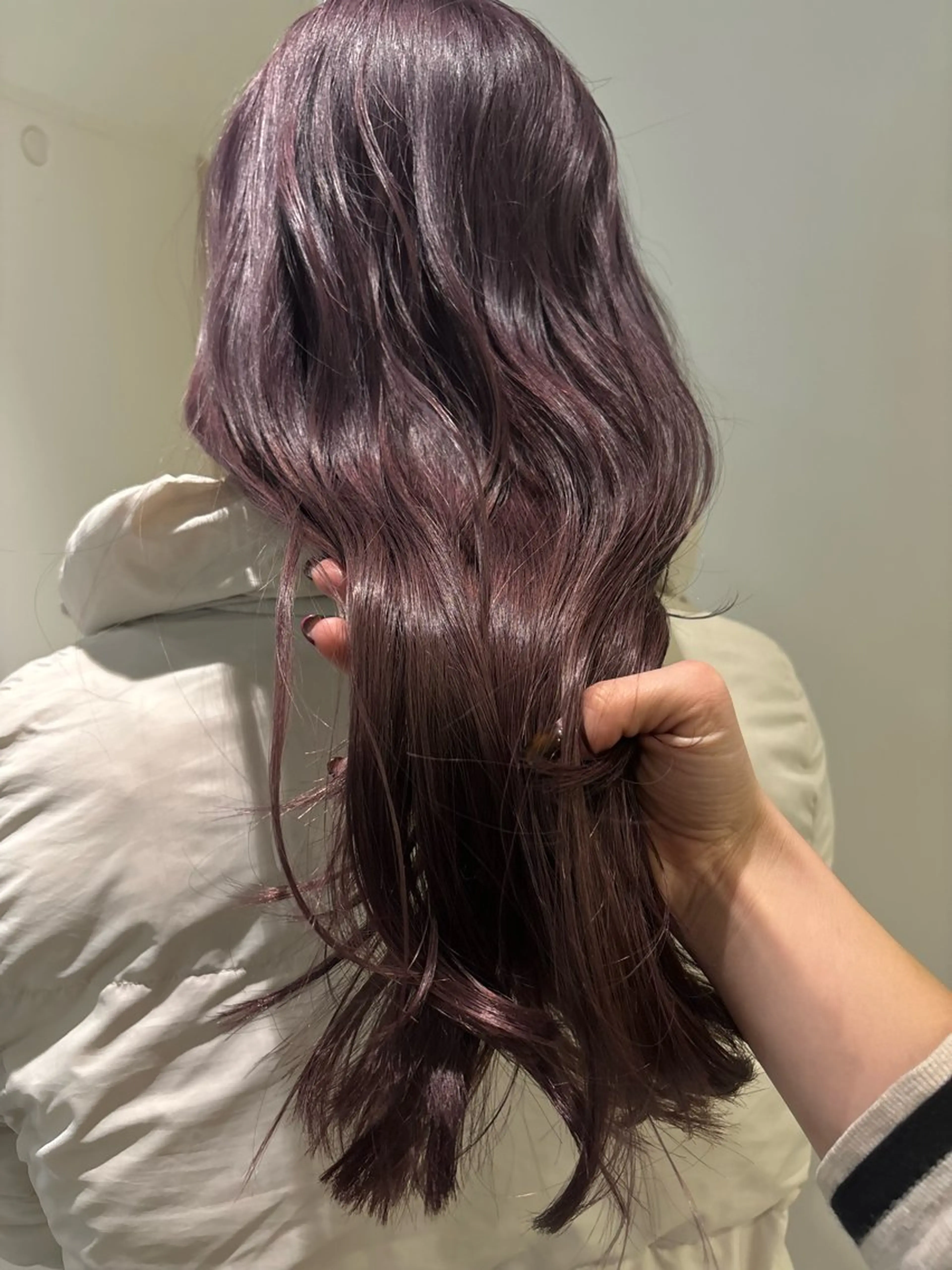 セミロング カラー ヘアアレンジ カット ヘアカラー トリートメント 💟Opus/ Mizuki🐕💟のヘアスタイル