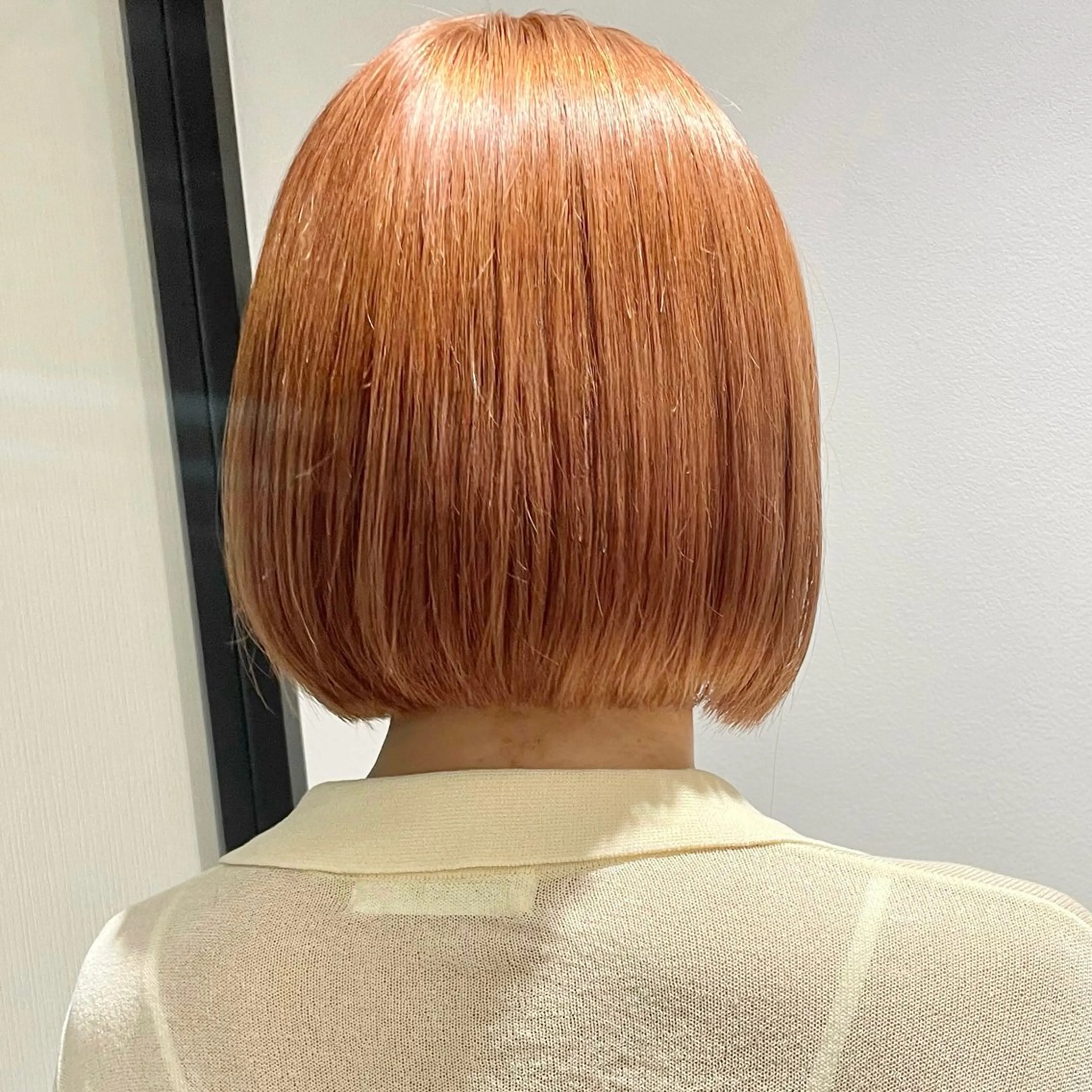 ショート カラー ボブ カット ヘアカラー 🍊暖色×顔周り 🍊cocoroのヘアスタイル