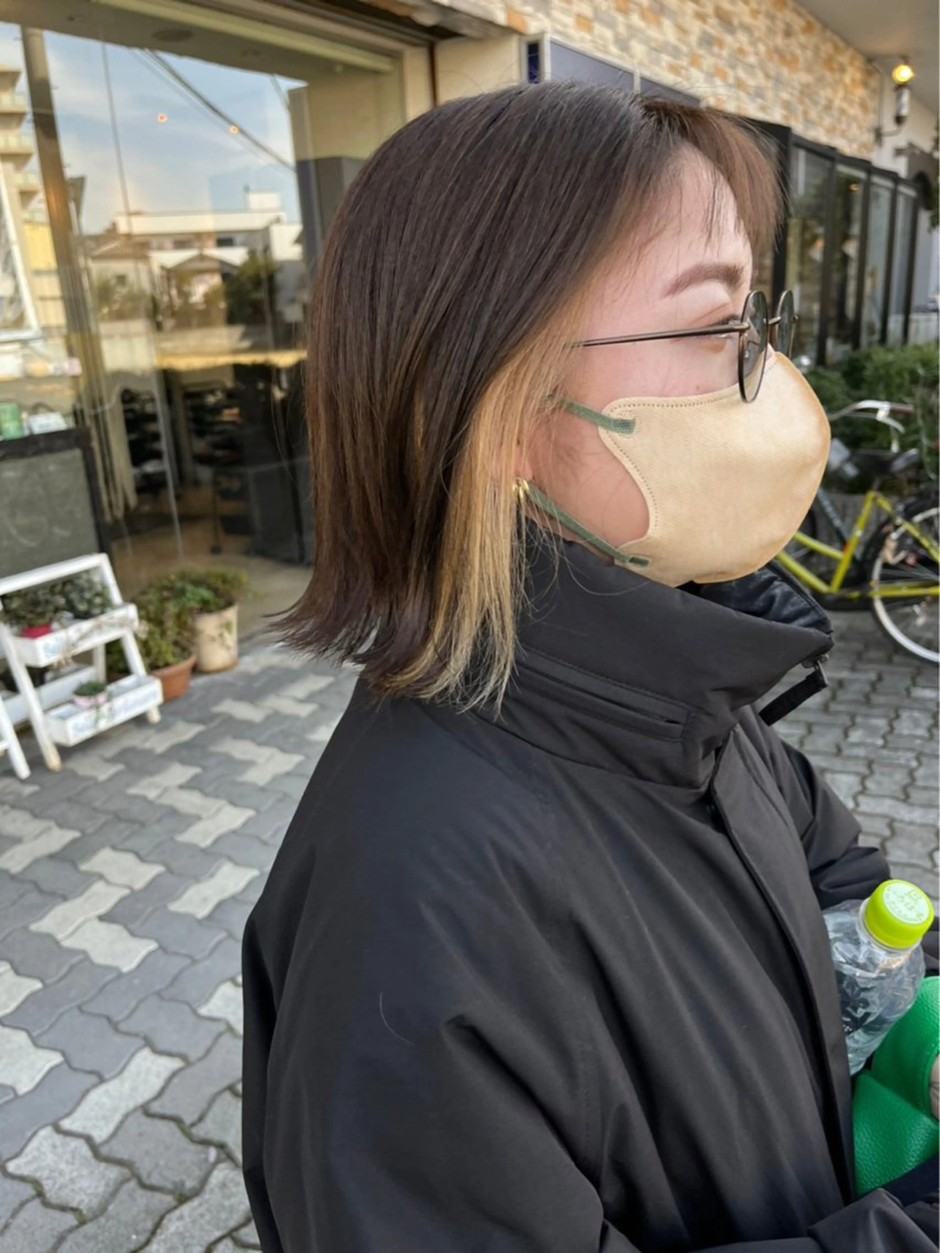 ミディアム カラー 北川 泰之のヘアスタイル