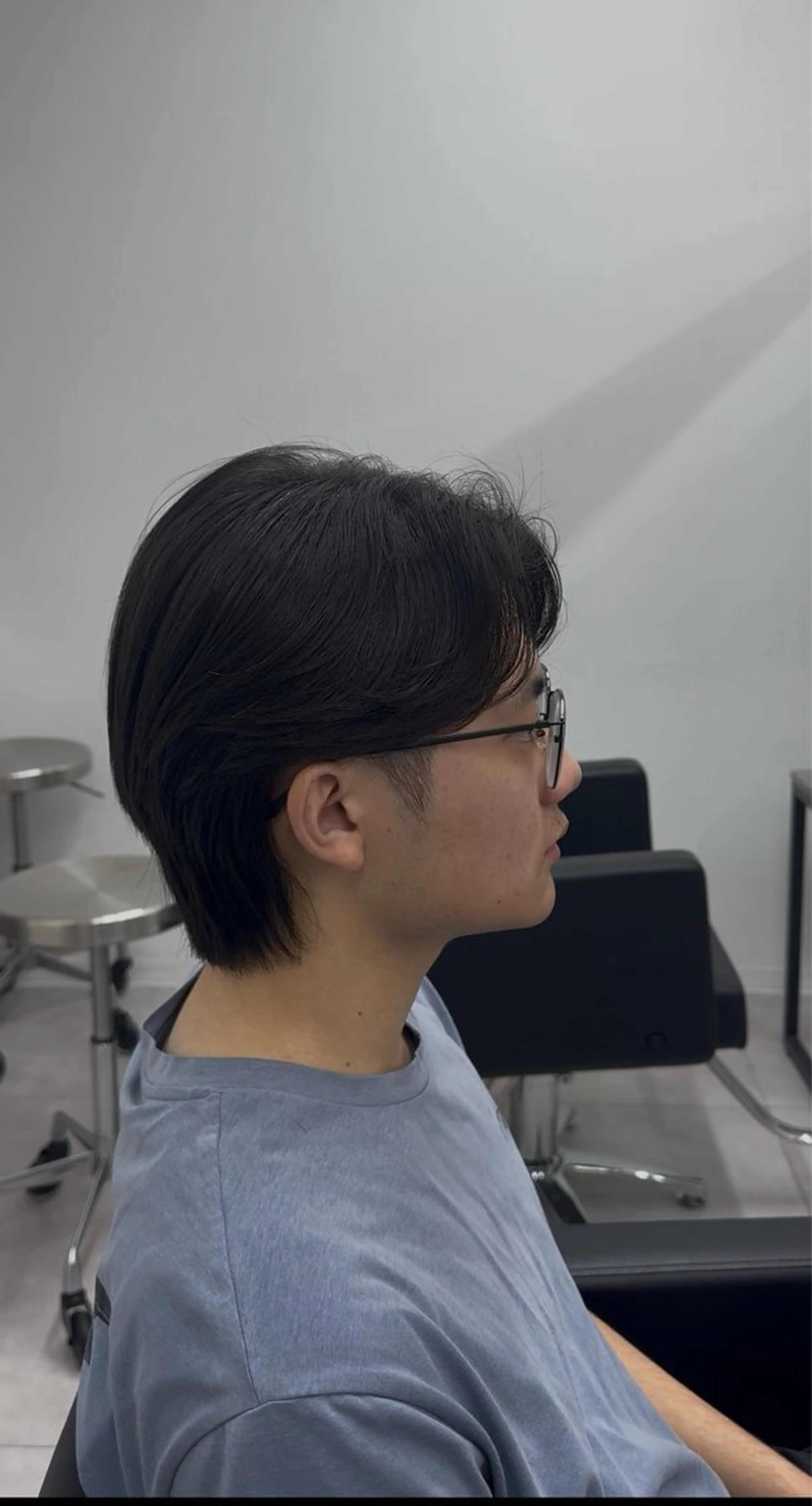 【🦋メンズ限定クーポン🦋】デザインカット+曲がる縮毛矯正の写真