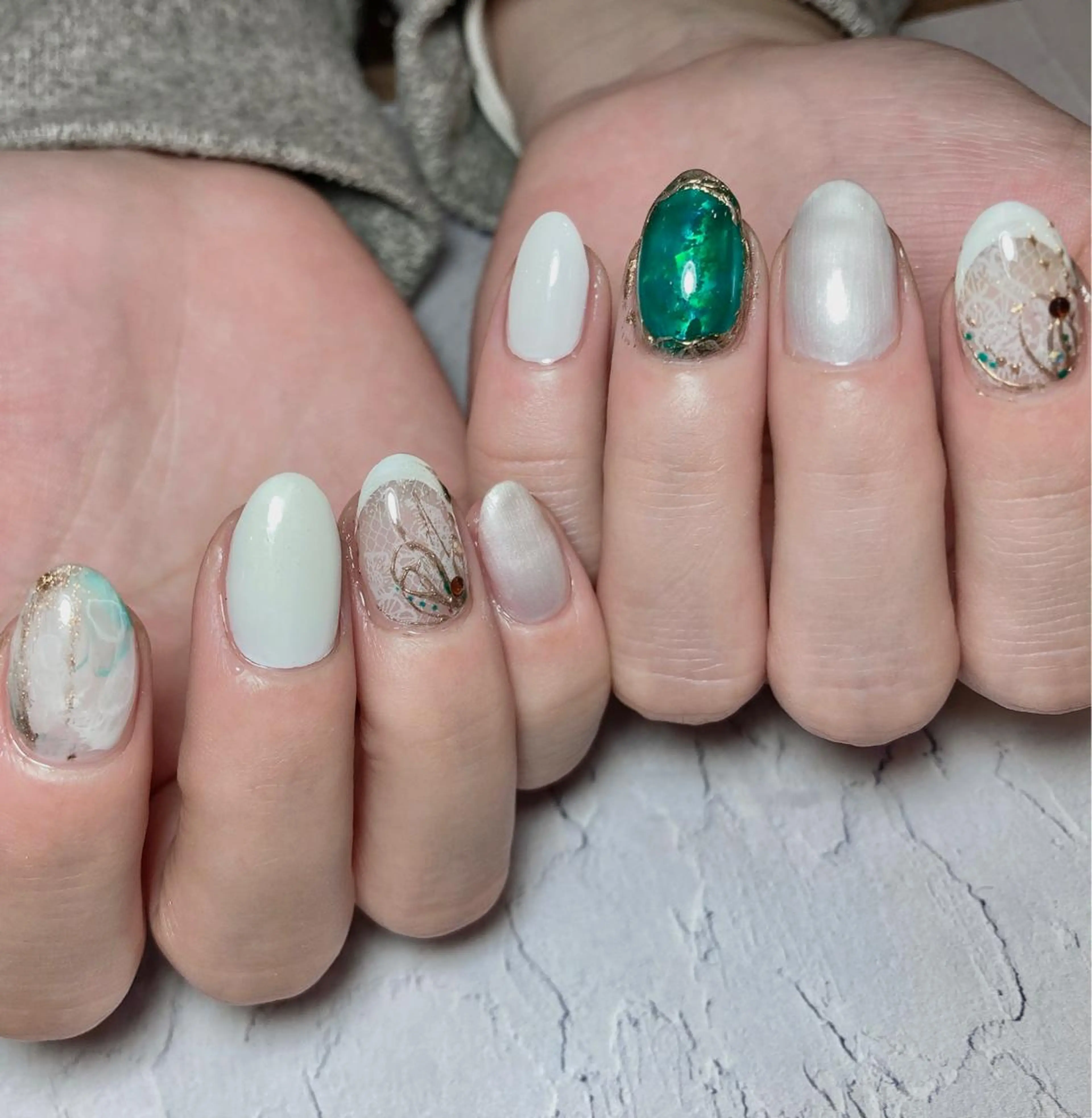 ネイル Spiky とうげ ふうかのネイルデザイン