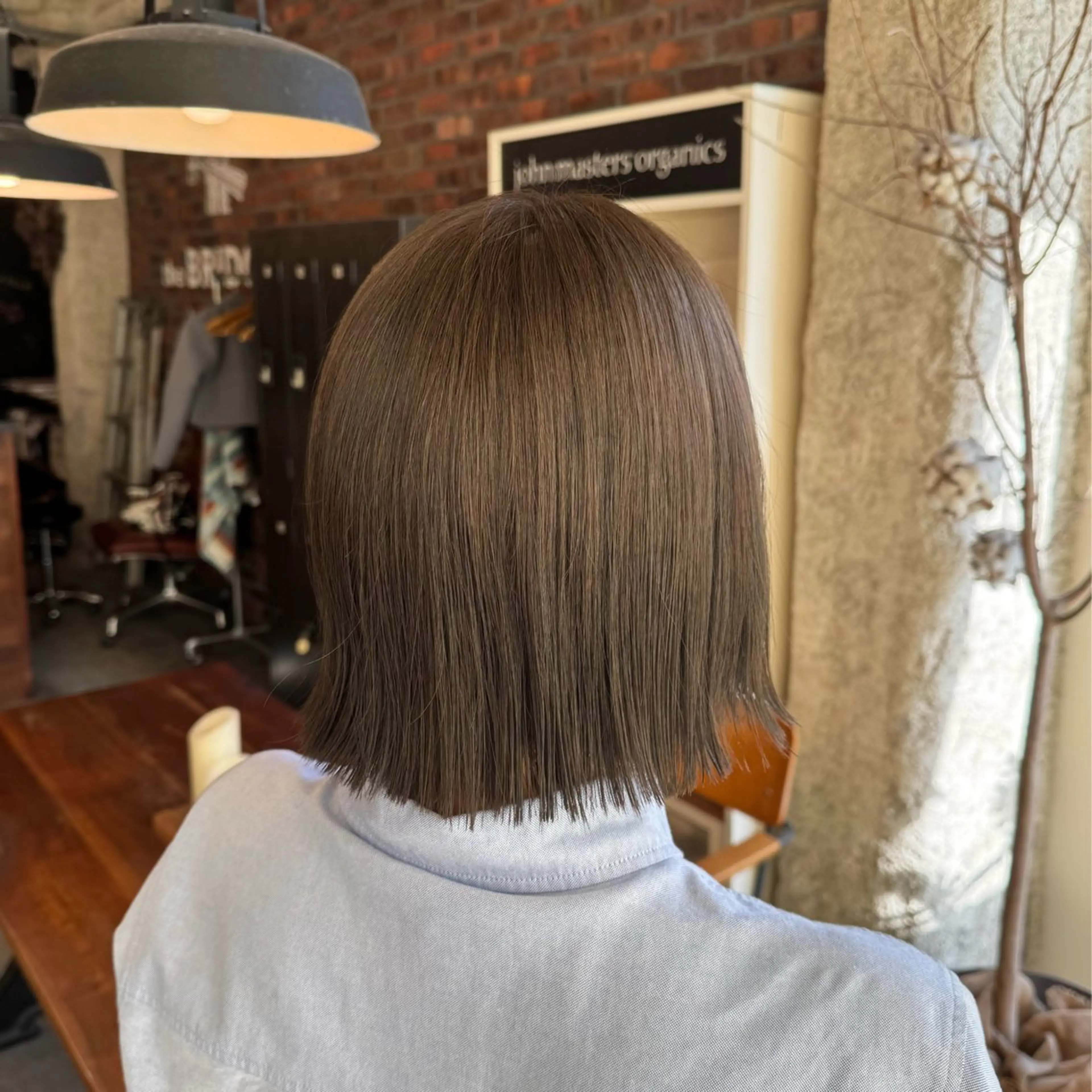 ミディアム カラー カット ヘアカラー トリートメント theBRIDGE/ 神谷ゆうなのヘアスタイル