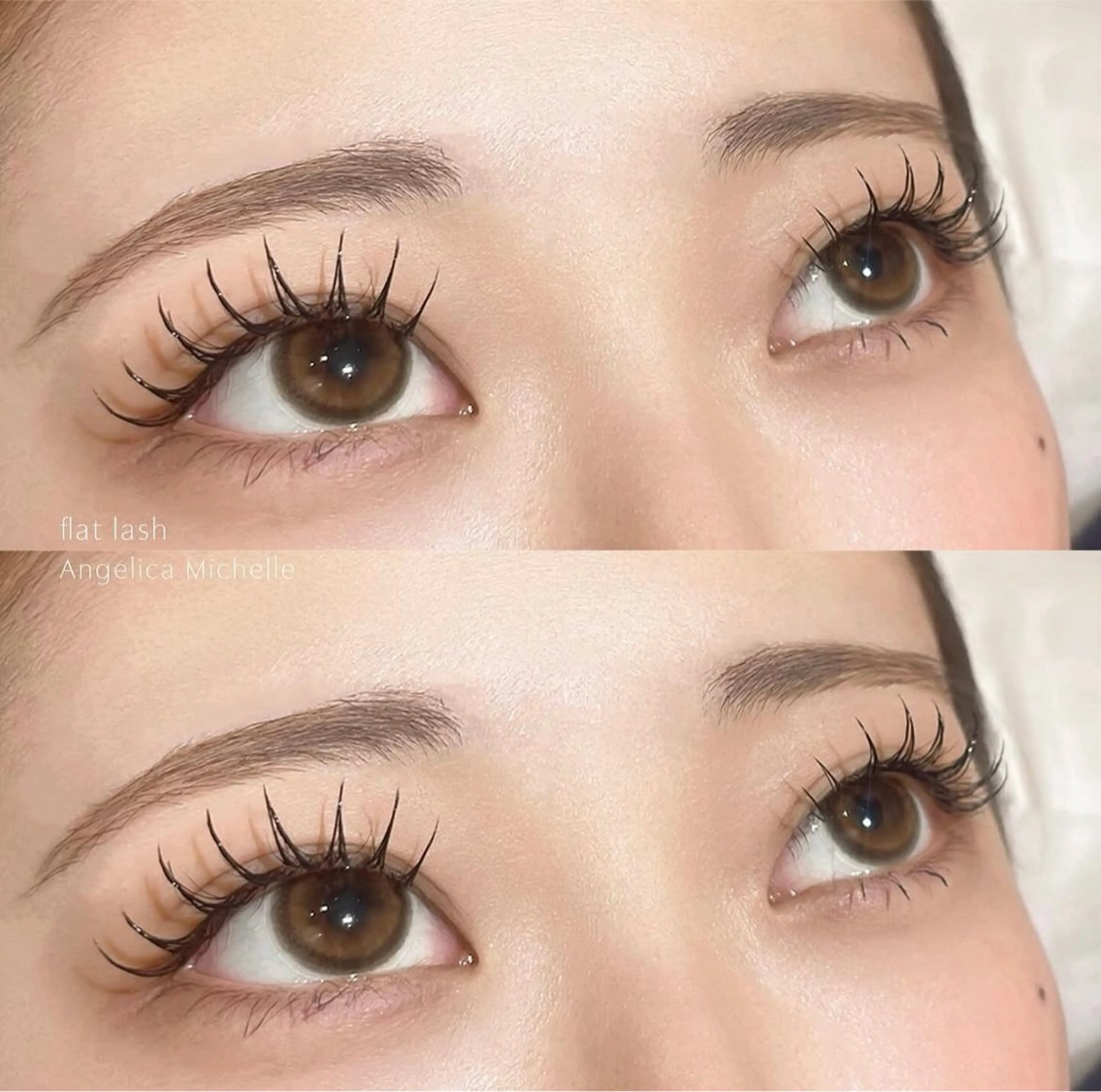 マツエク・マツパ フラットラッシュ T. Imamura🐰のマツエク・マツパデザイン