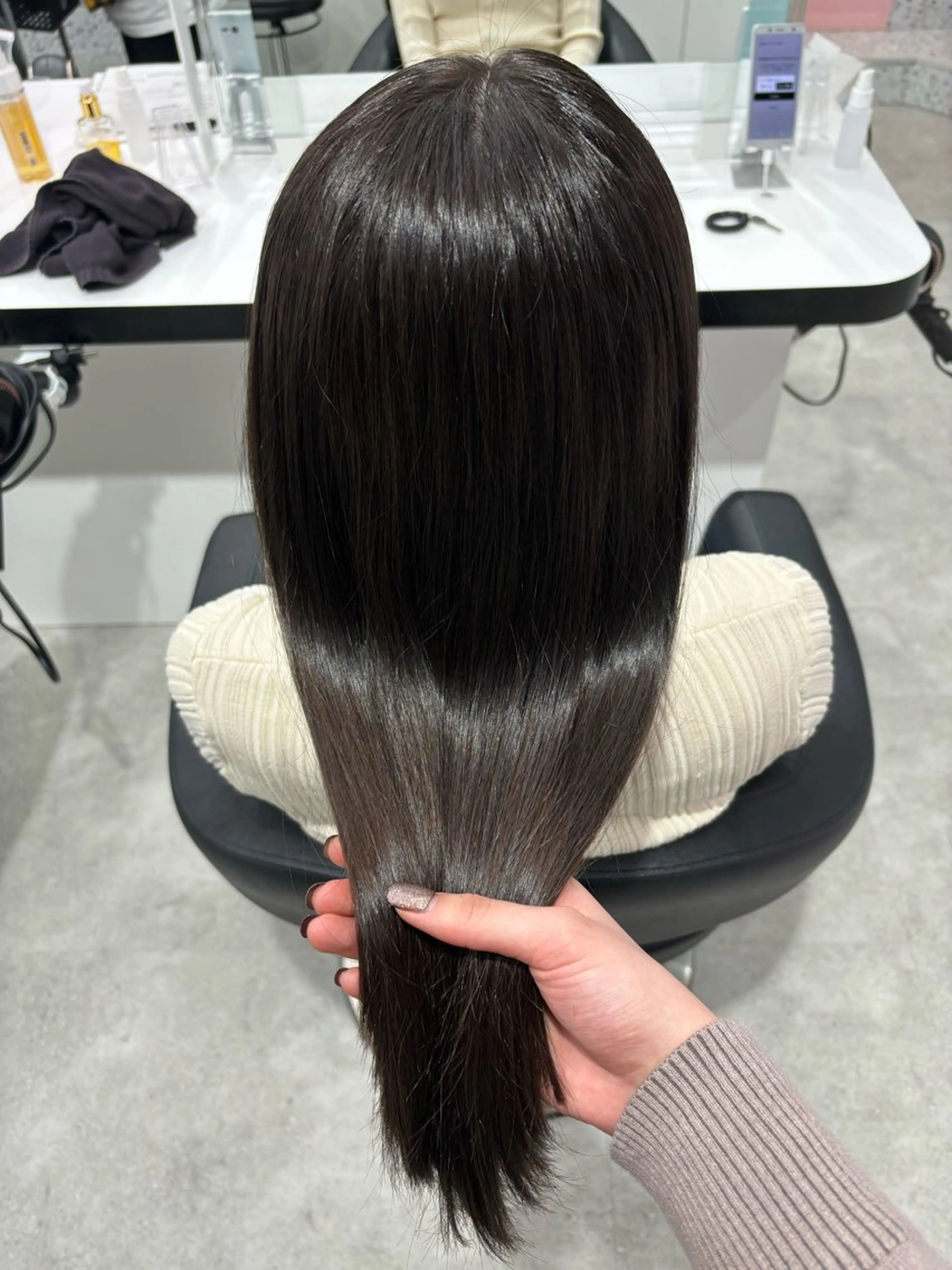 セミロング Wカラー/暖色/べ ージュりく©︎🐝のヘアスタイル