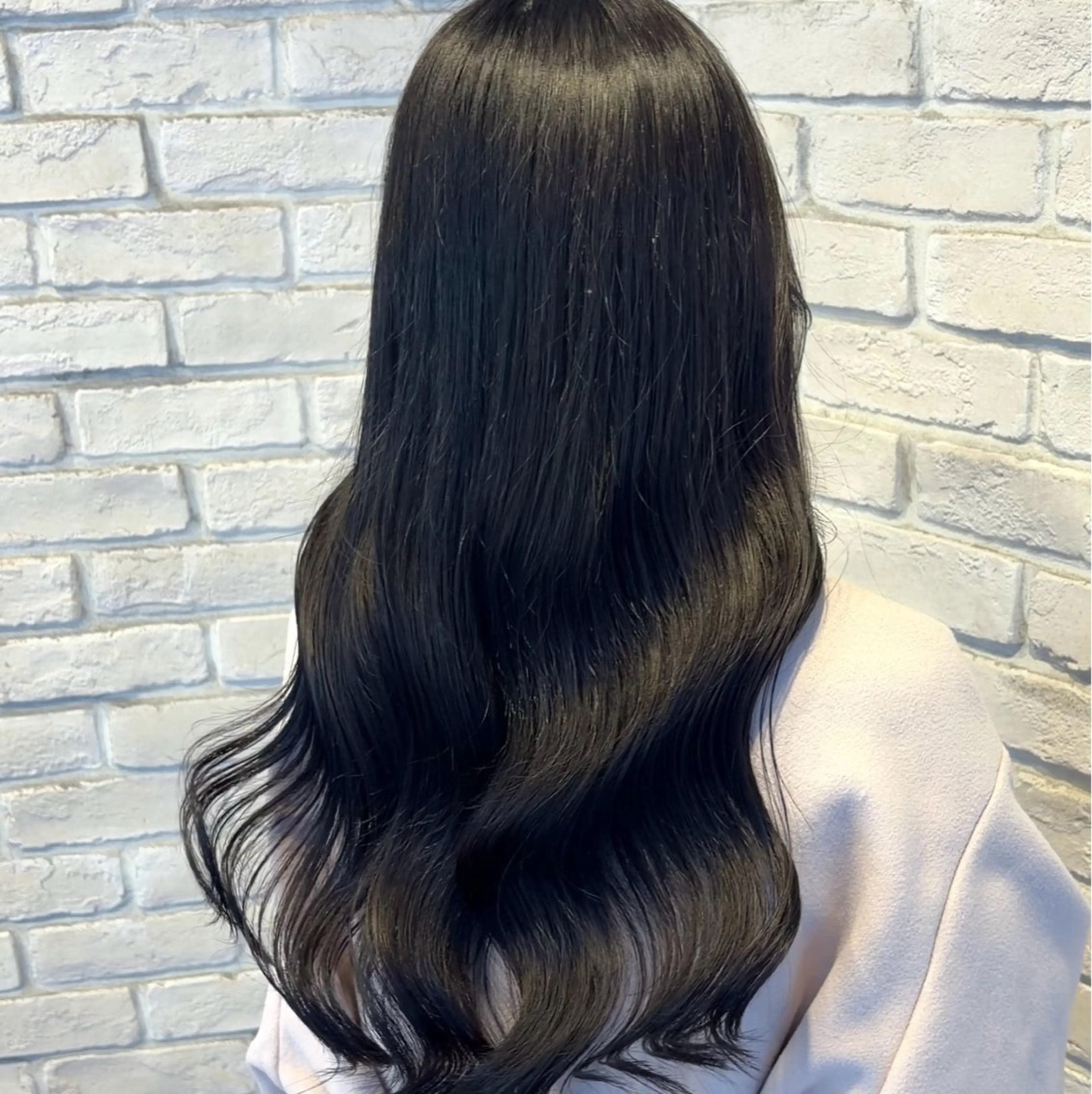 ロング カラー ヘアカラー 横浜パーマ🌐メンズ 暖色カラーもえかのヘアスタイル