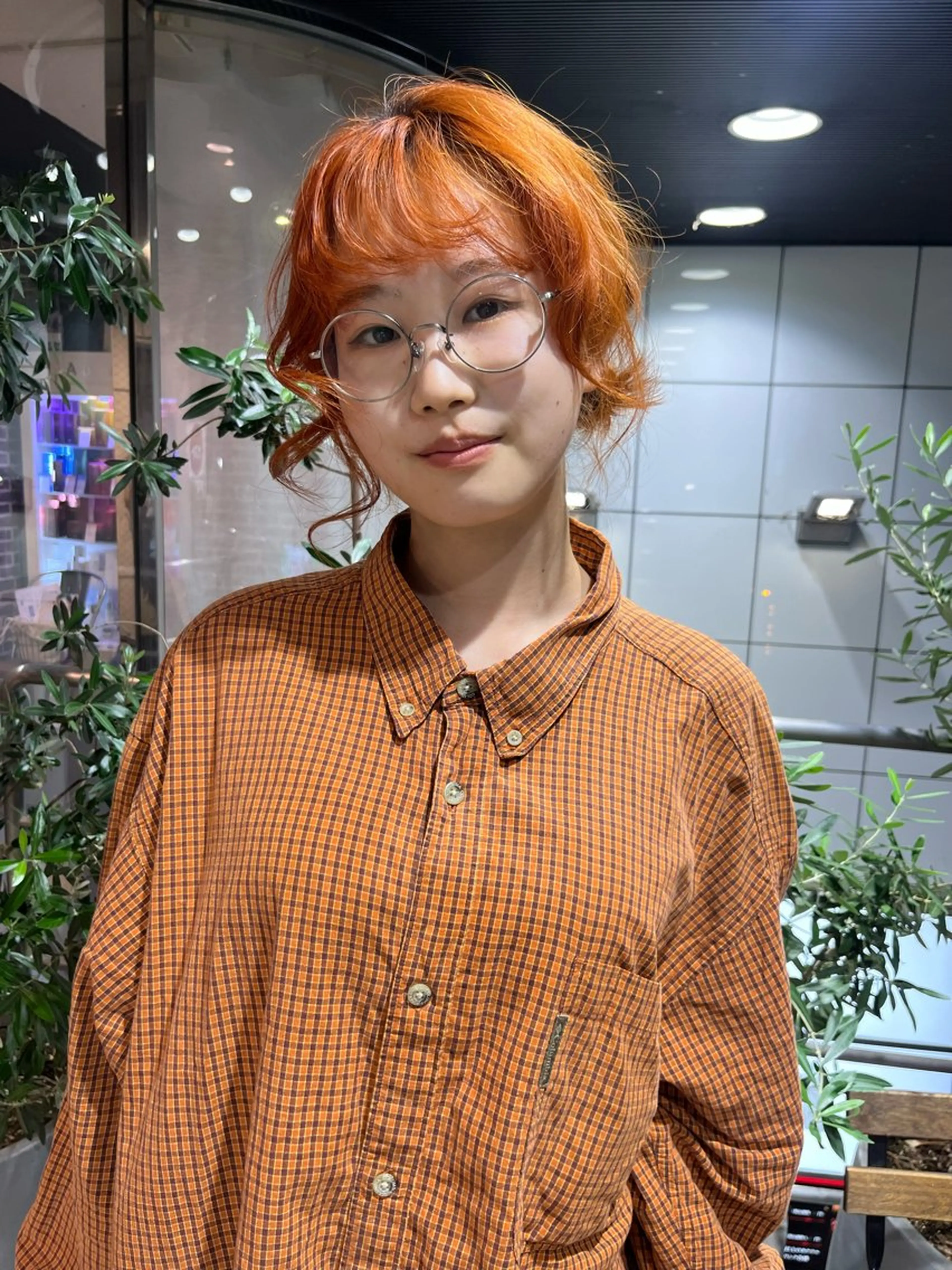 ミディアム カラー 💖デザインカラー/ タダ ハナカ💖のヘアスタイル