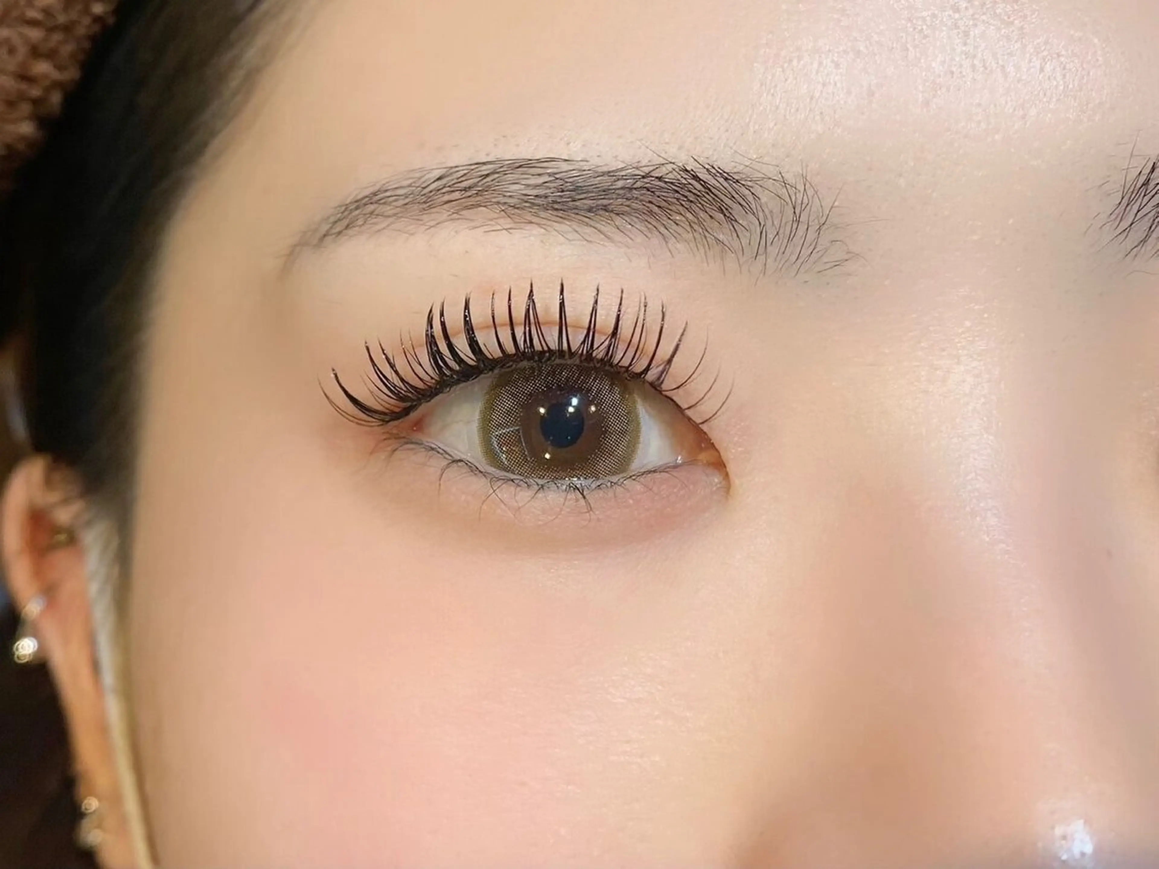 フラットラッシュ180本（まつ毛エクステ） / Flat lash extensions 180【土日祝+500円】の写真