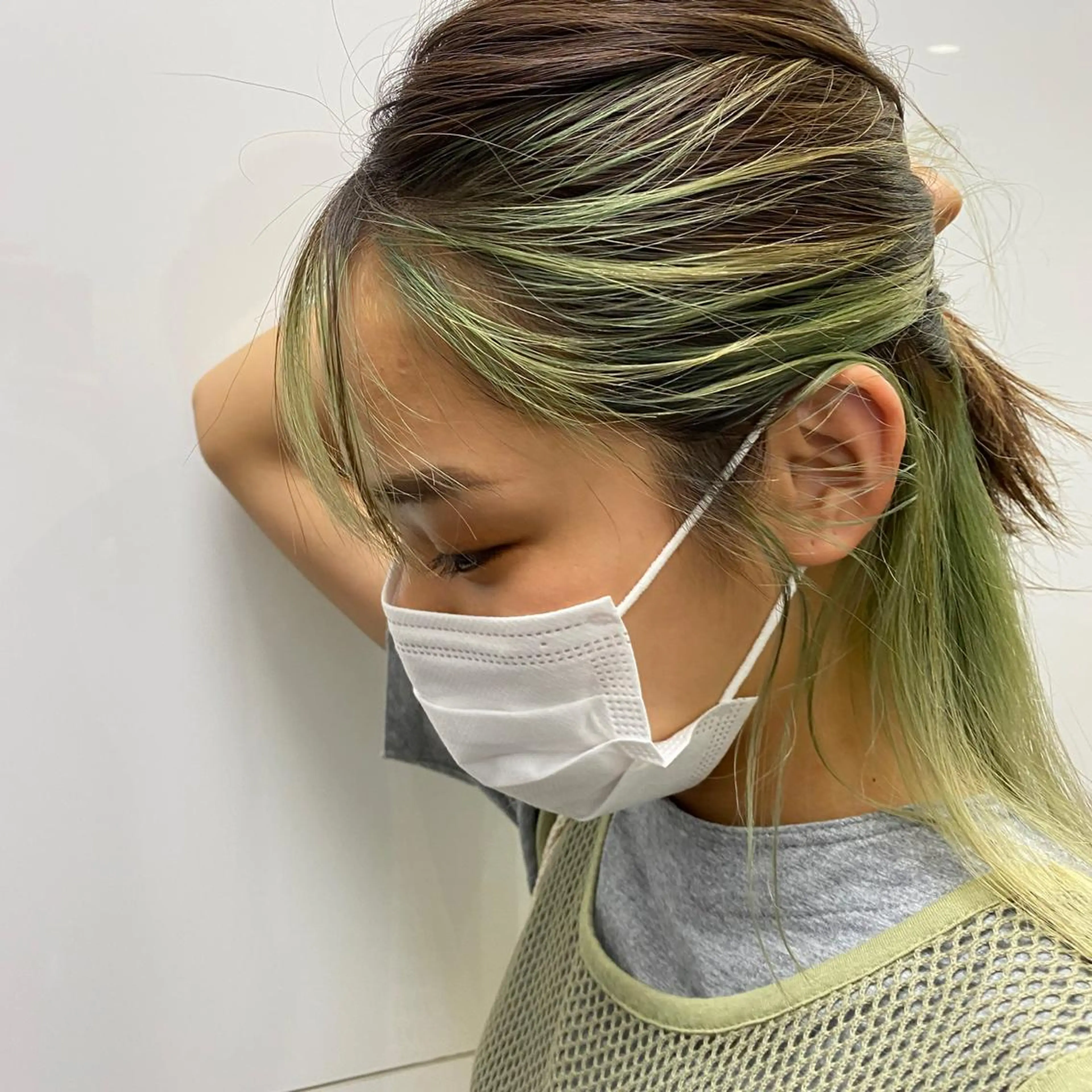 ミディアム カラー ダメージレス美容師 🌱水島侑理のヘアスタイル
