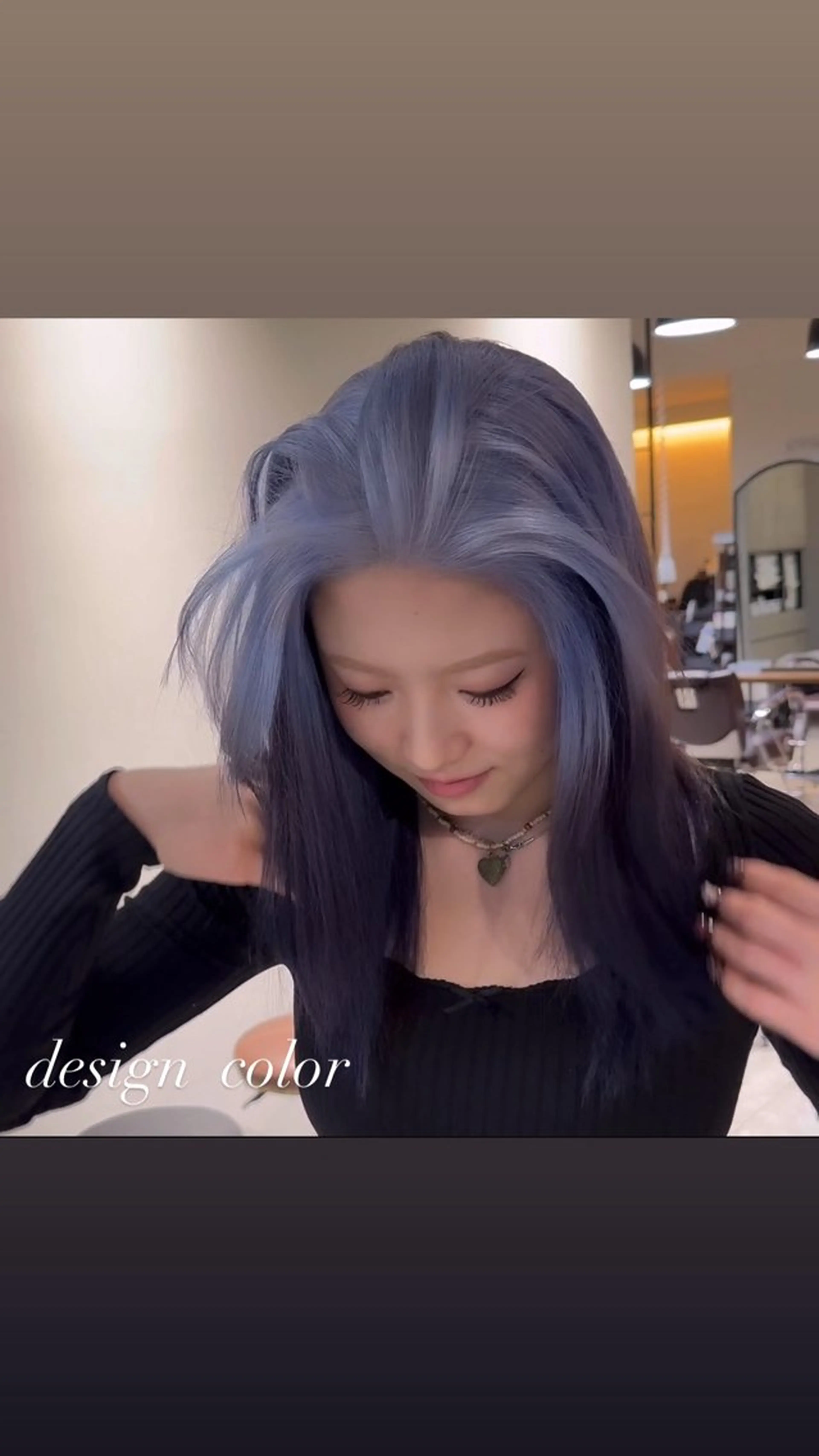 セミロング カラー カット ヘアカラー トリートメント ヘアセット 💜ハイトーン💛 マジカルかいちゃんのヘアスタイル