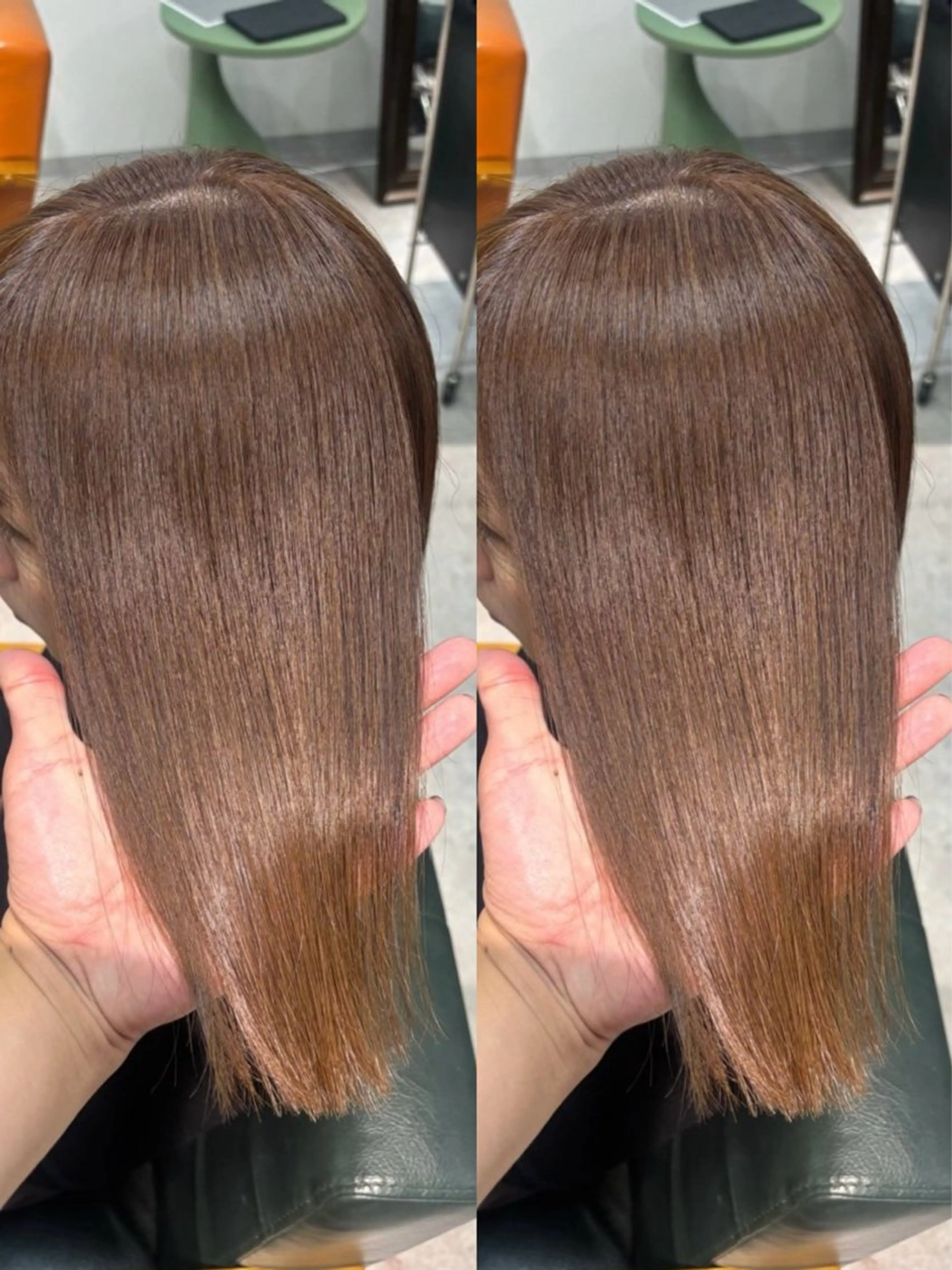カラー ベージュカラー ブリーチ ブリーチなしカラー slit kokoroのヘアスタイル