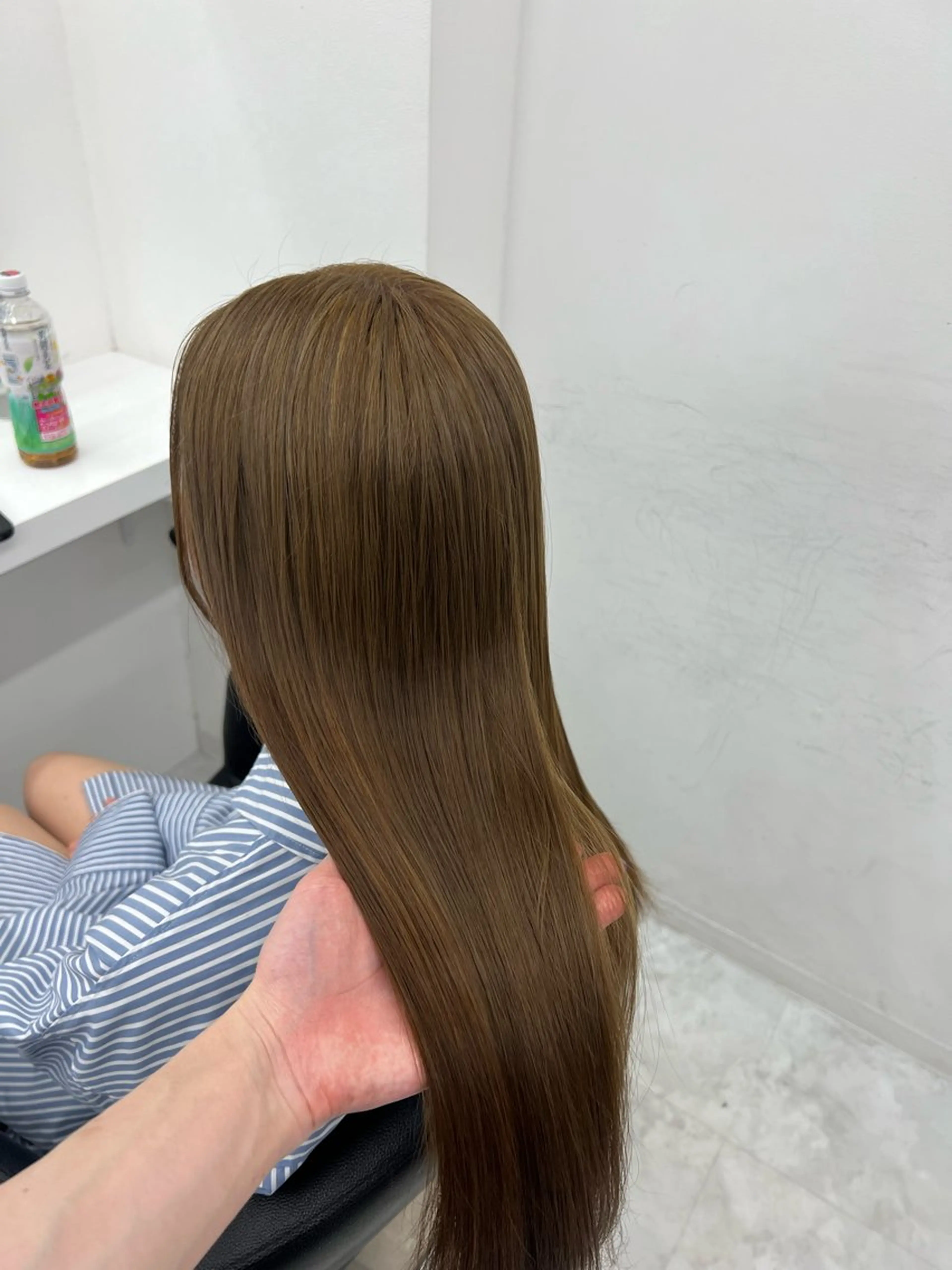 セミロング カラー 💖似合わせカラー レイヤー💖ブリーチのヘアスタイル