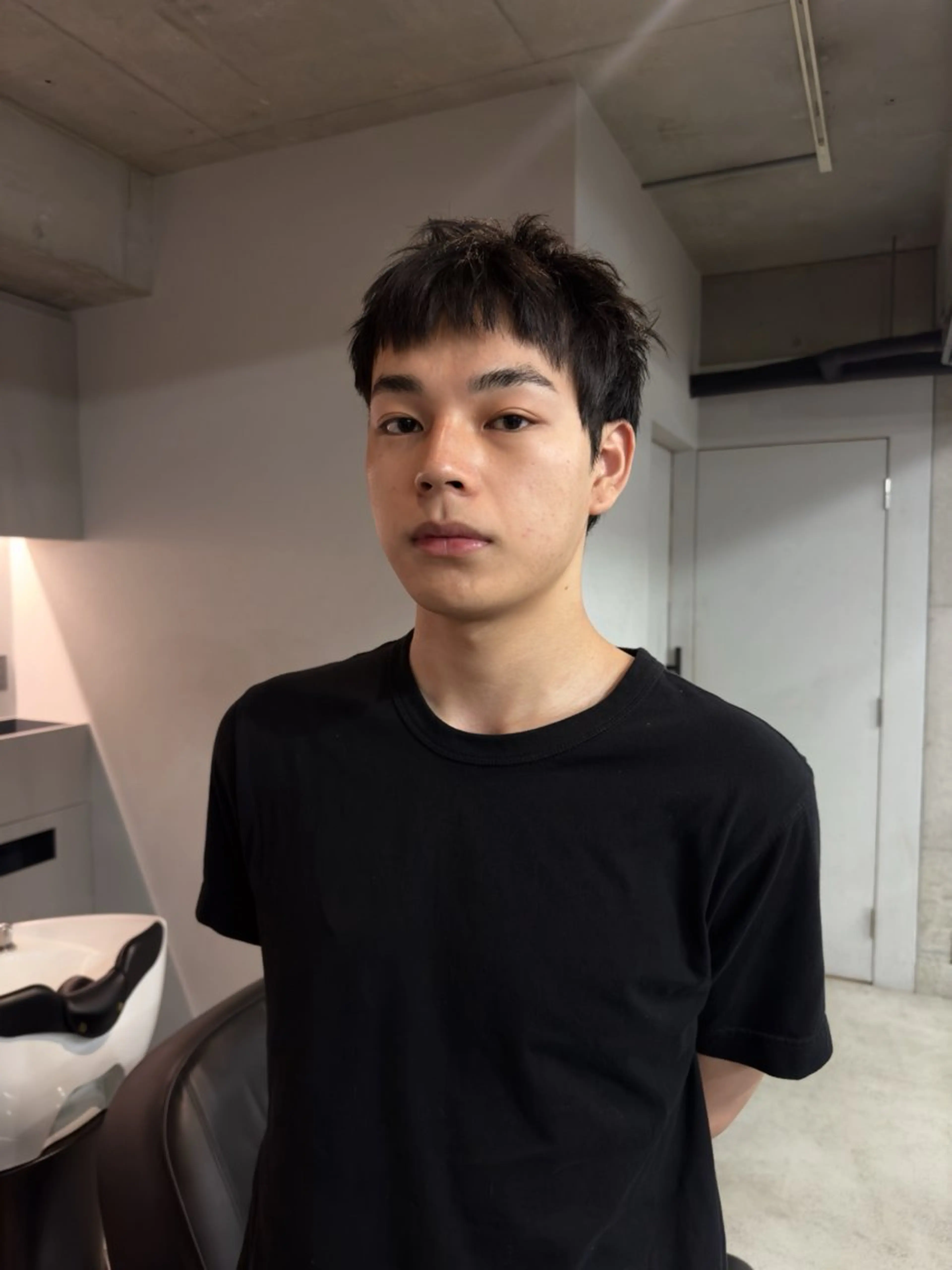 ショート メンズ カット 吉田一輝 外国人パーマのヘアスタイル