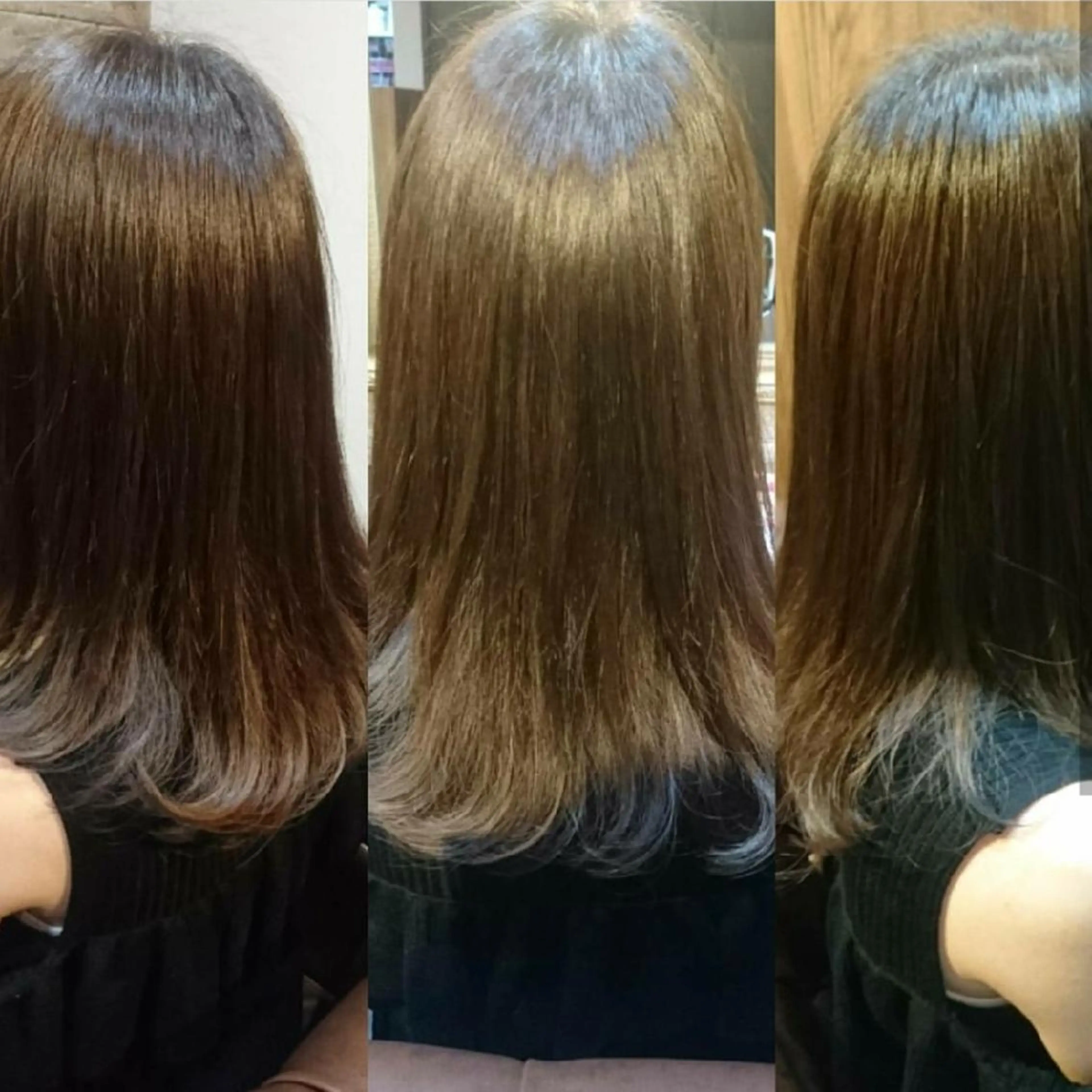 ミディアム カラー 美髪 カラーリストのヘアスタイル