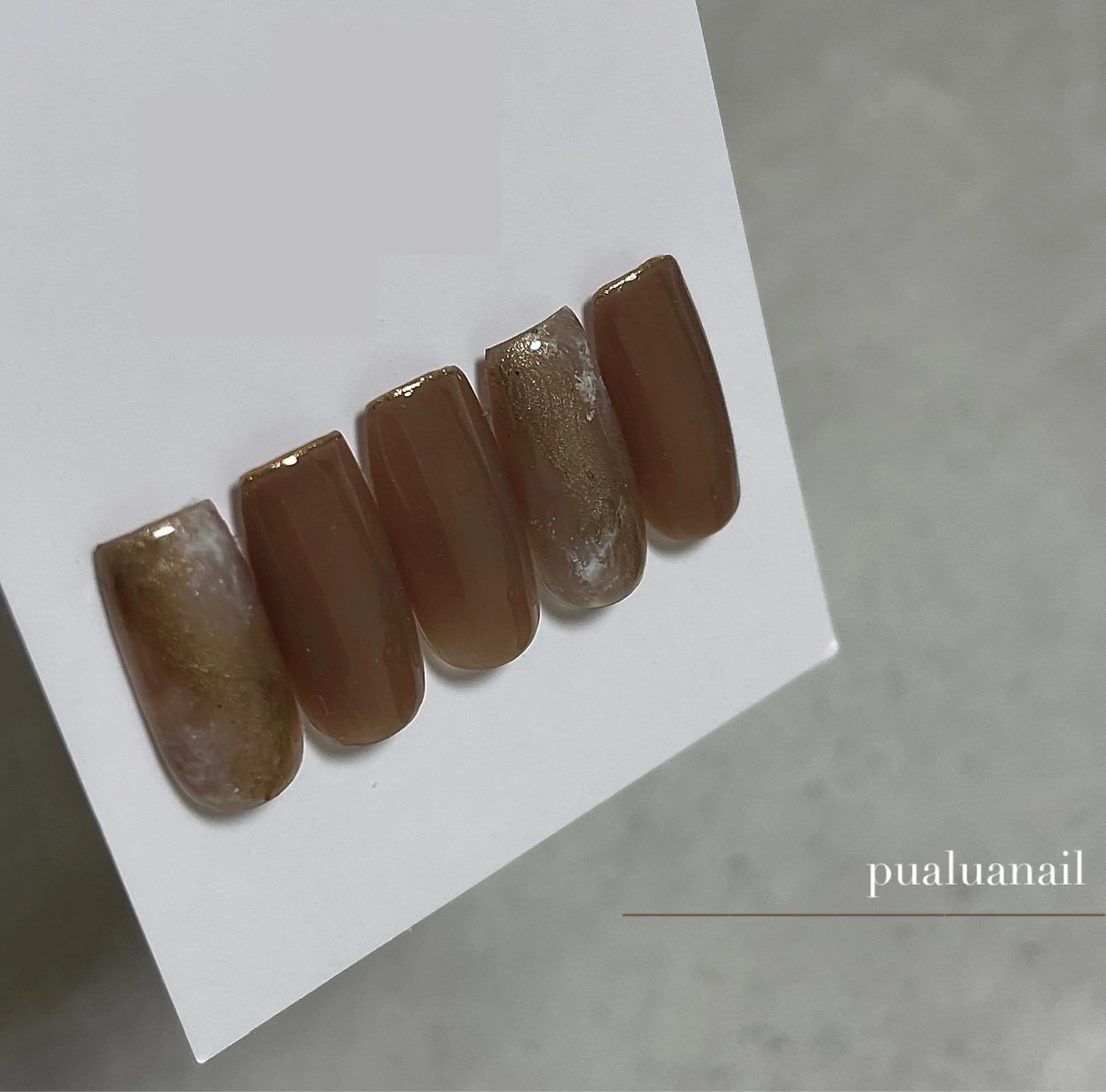 ネイル 韓国ネイル 持ち込み ニュアンスネイル ハンドネイル pualua miharuのネイルデザイン