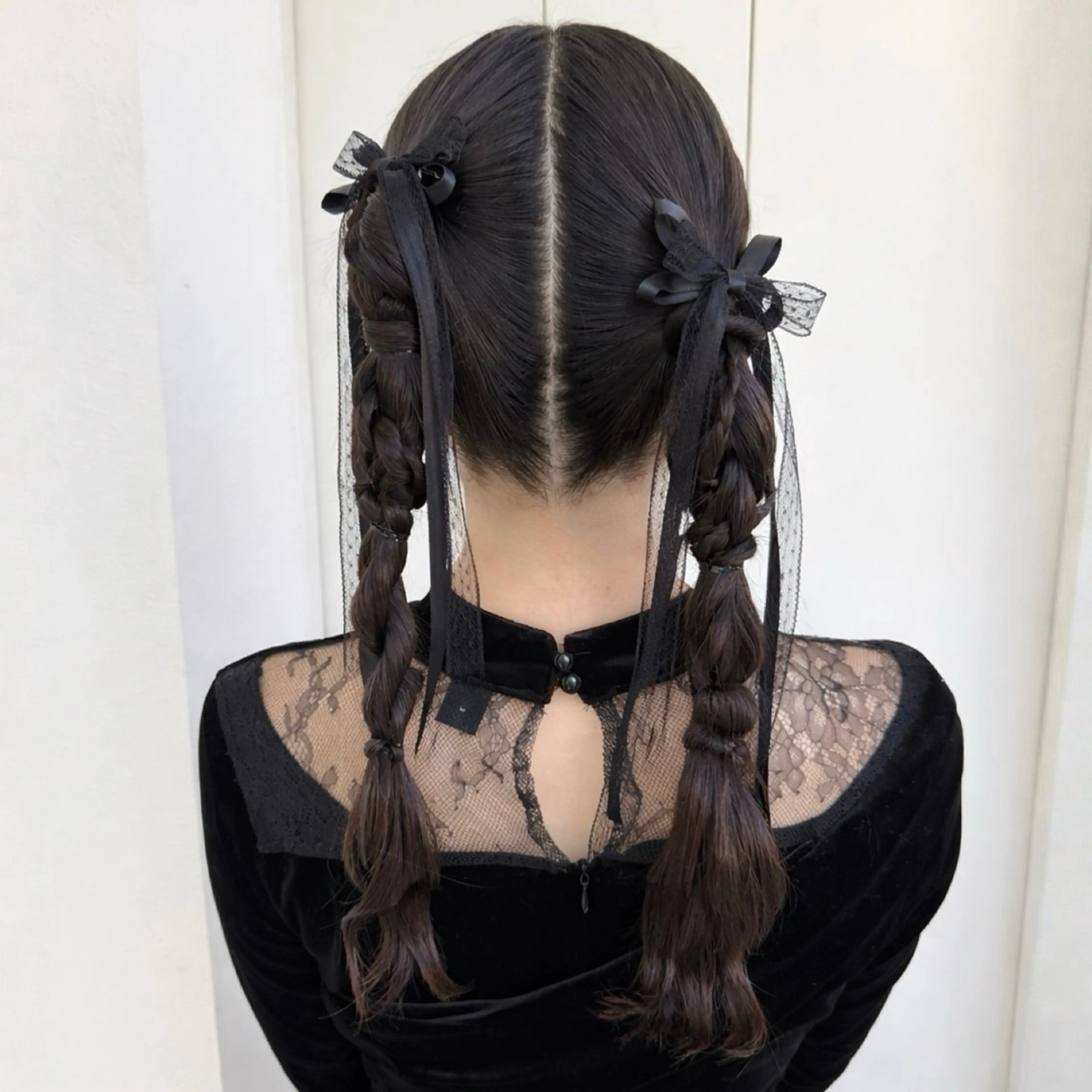 ロング ヘアアレンジ ヘアセット 🦋🫧艶髪カラー 🫧🦋あいりのヘアスタイル