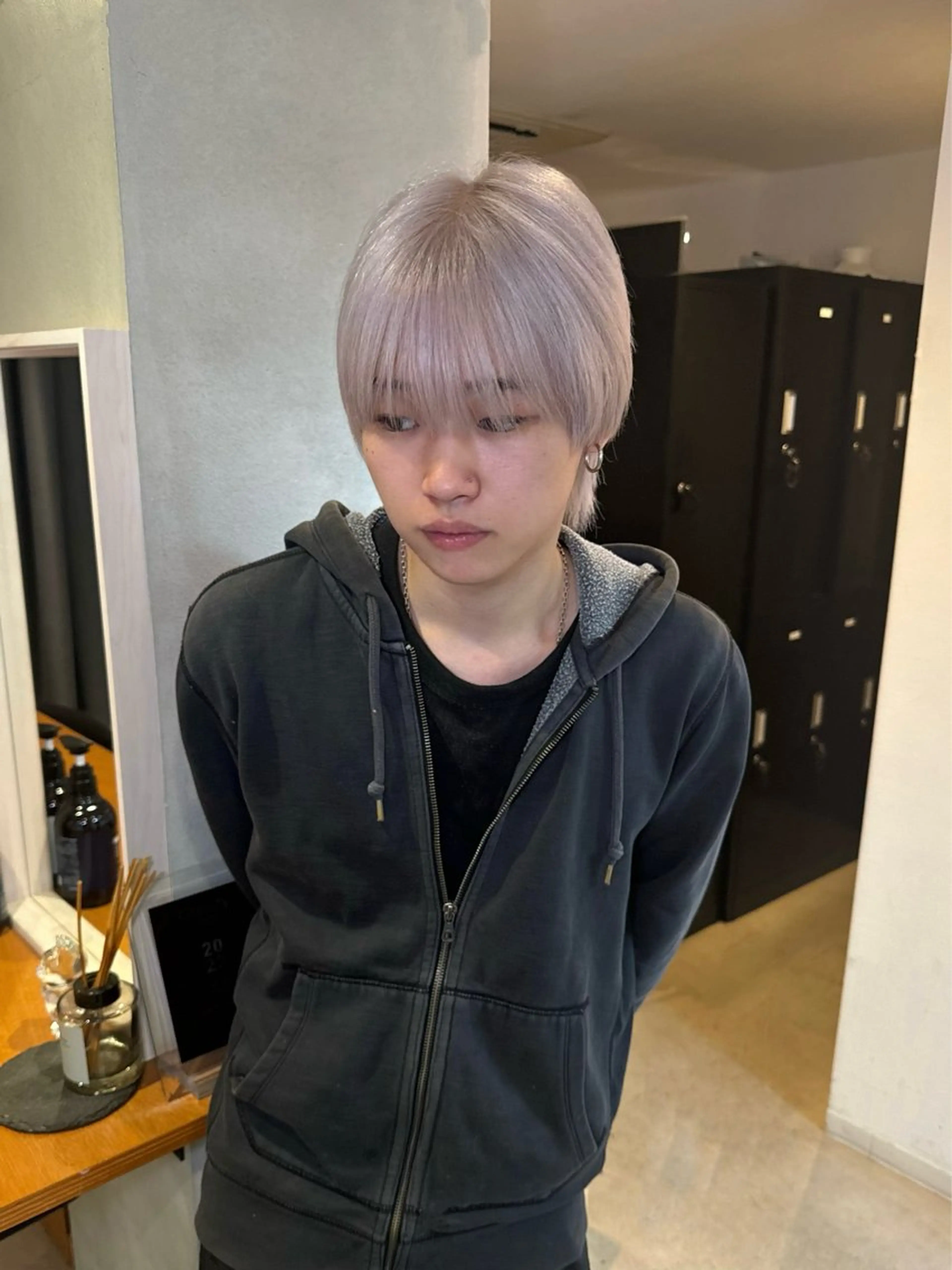 カラー レイヤーカット/ ボブカット/ケンヤのヘアスタイル