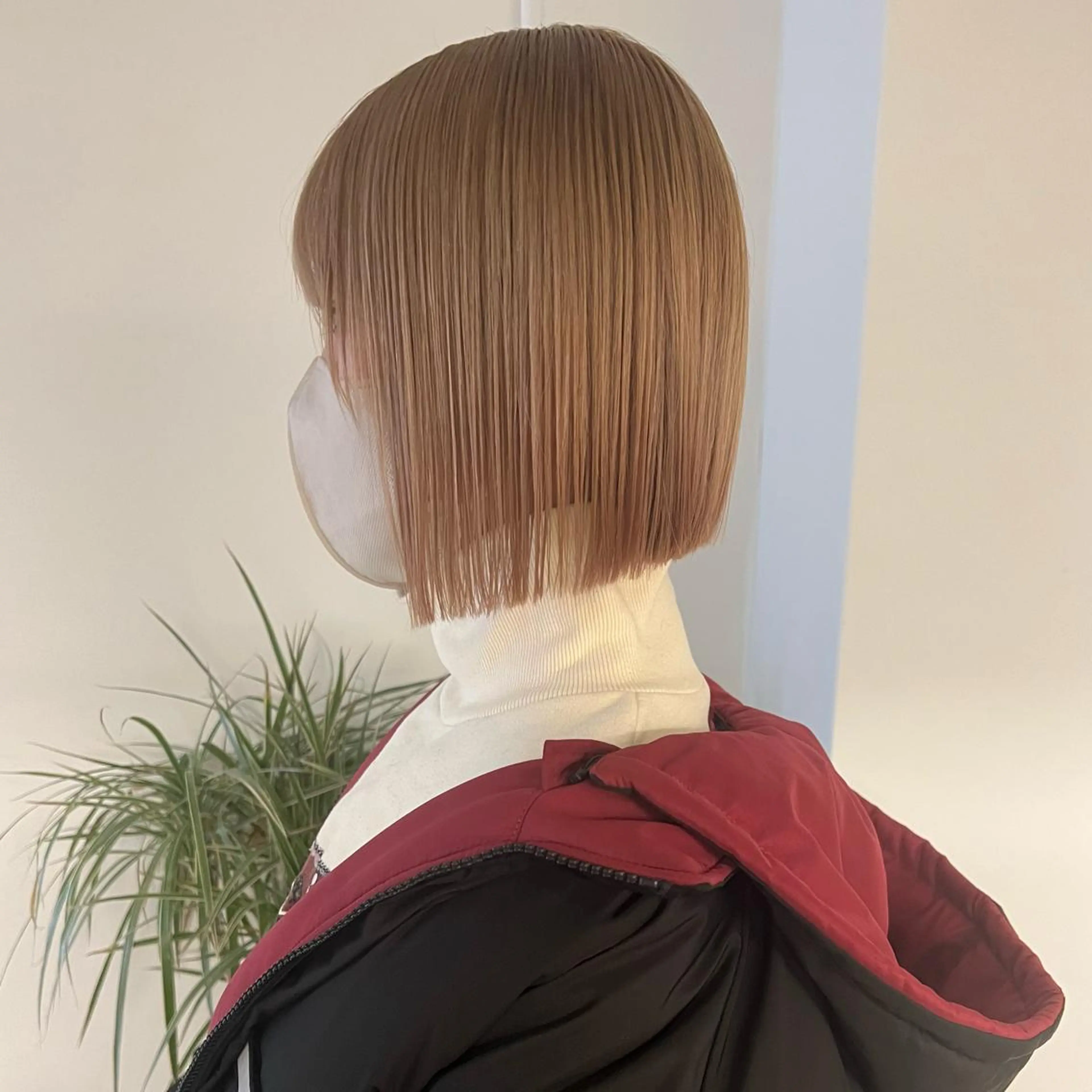 ショート ボブ カット トリートメント RAIMA ケアハイトーンのヘアスタイル