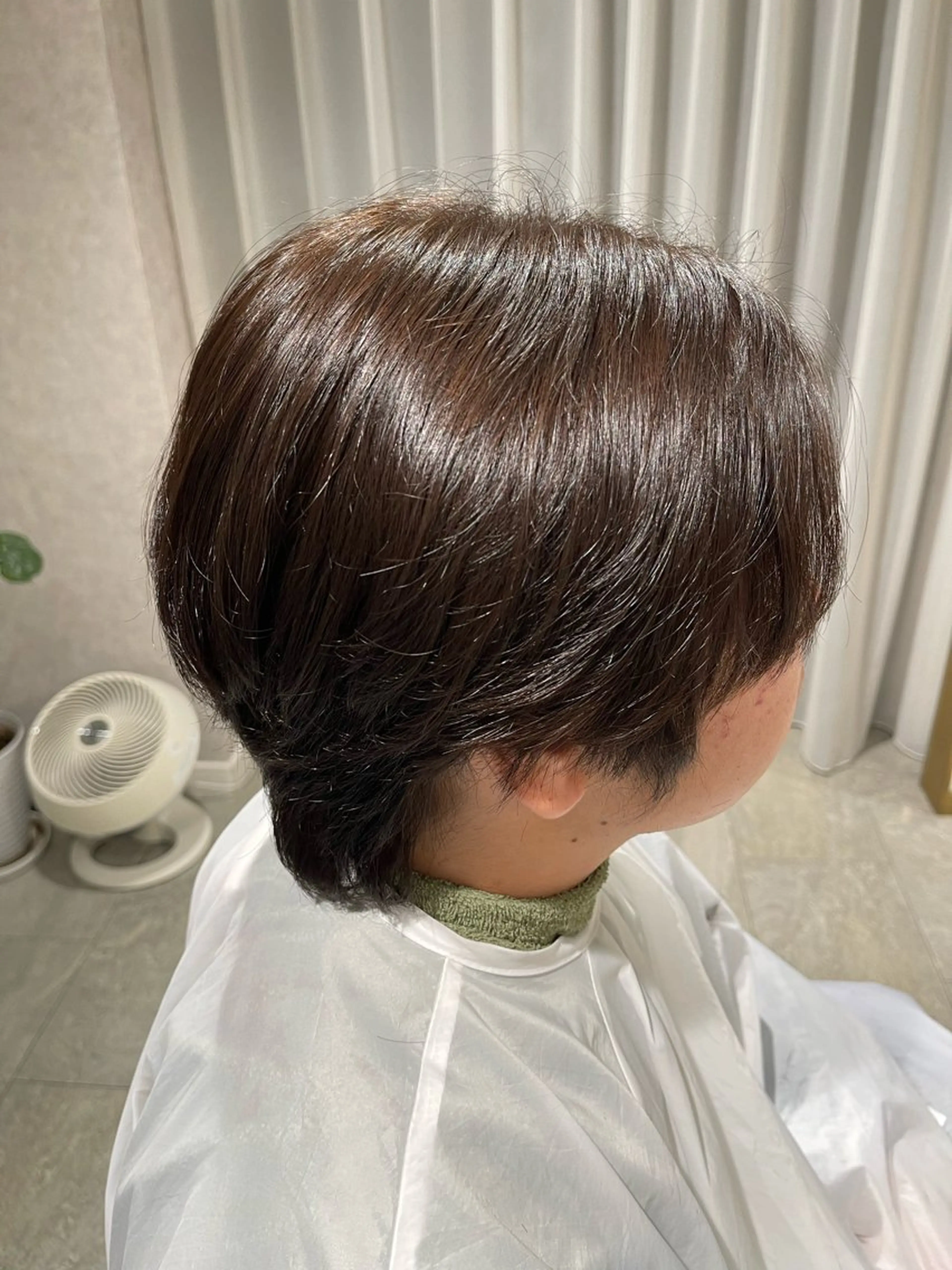 ショート カラー メンズ ブラウンカラー ヘアカラー Novel 市川琉行のヘアスタイル