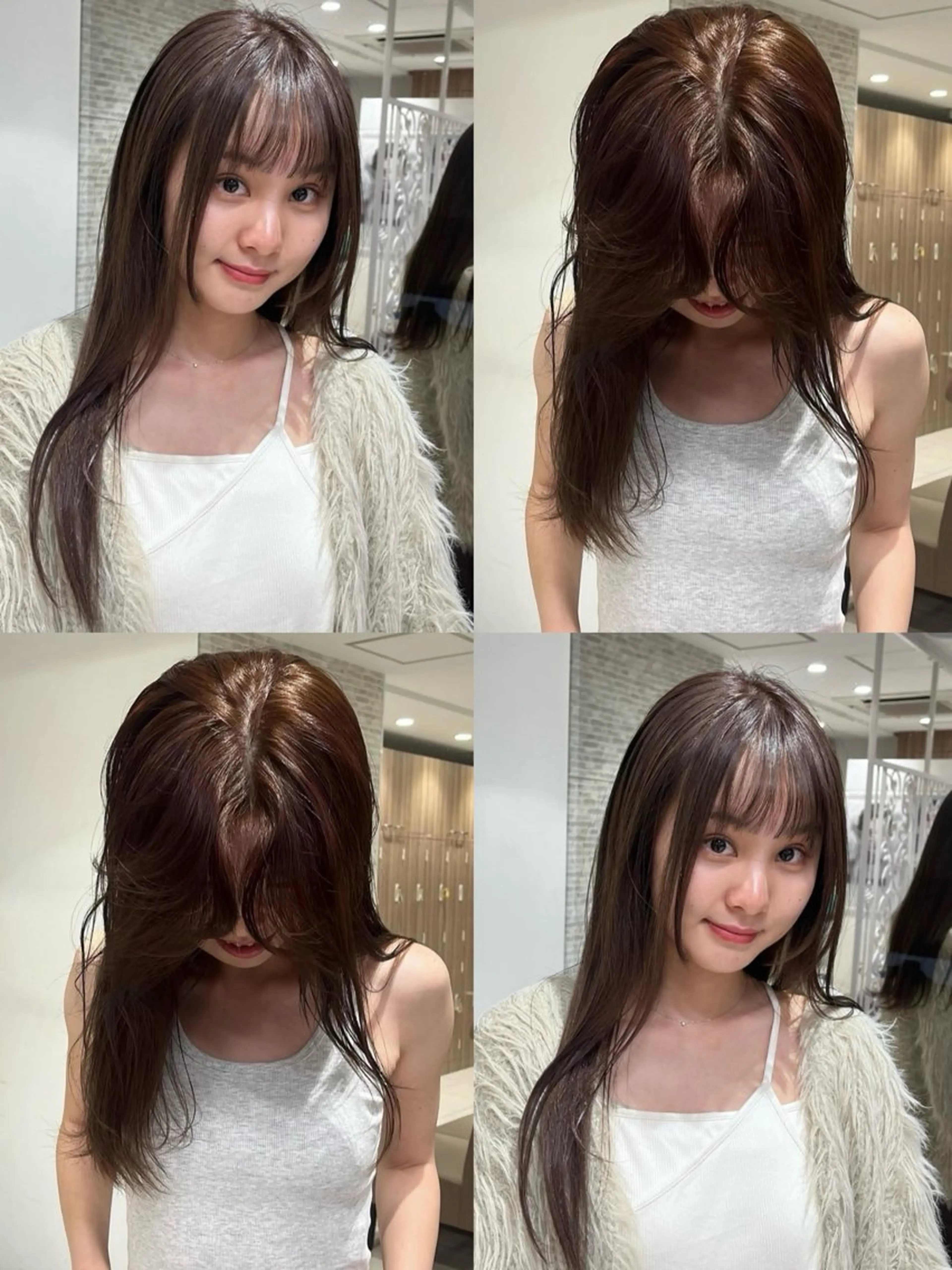 ロング カラー ブラウンカラー イルミナカラー カット ヘアカラー トリートメント ヘッドスパ 【カラー支持率No. 1】リノ🪐のヘアスタイル