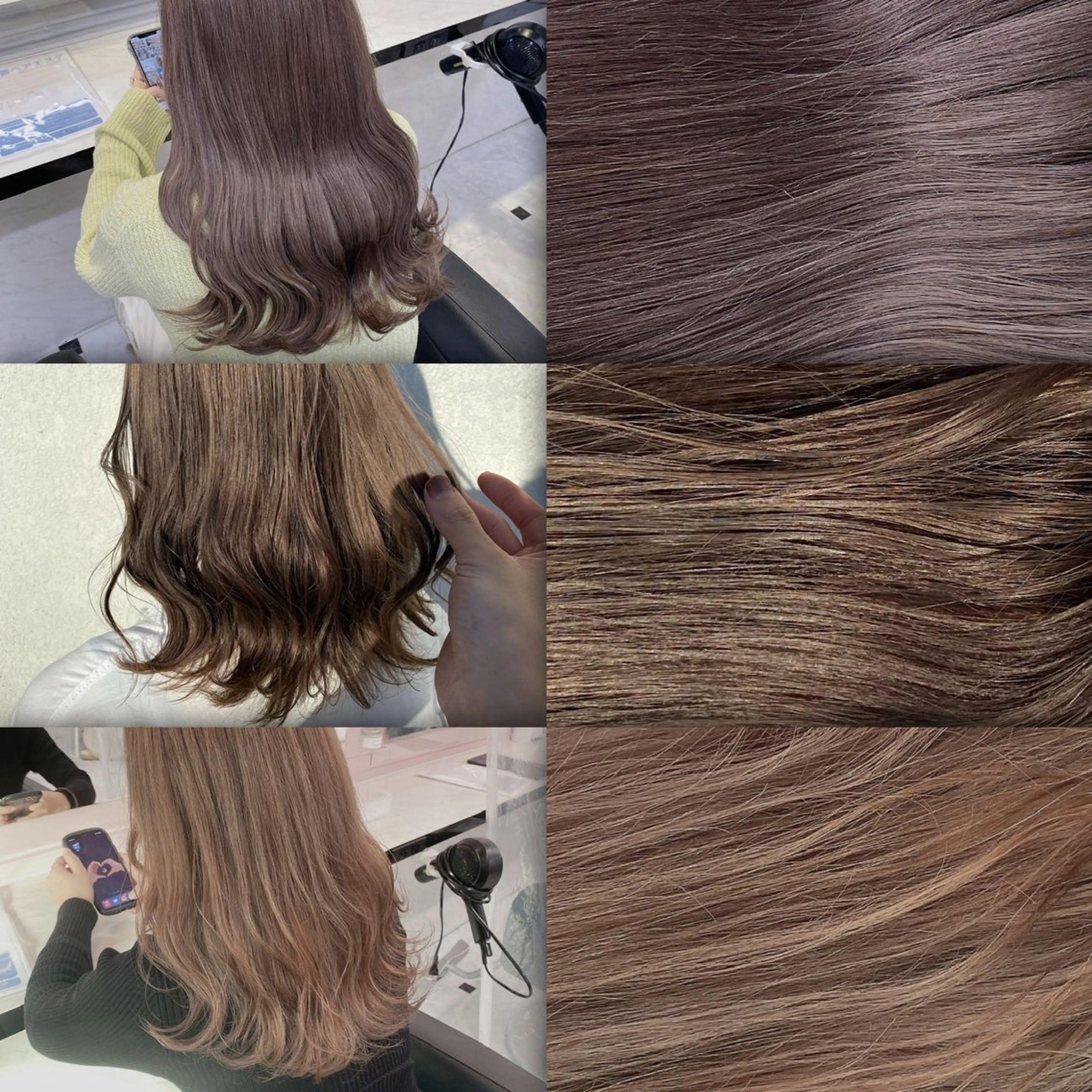 ロング カラー ヘアアレンジ 💖艶と似合わせ💖 カラーカット💖のヘアスタイル
