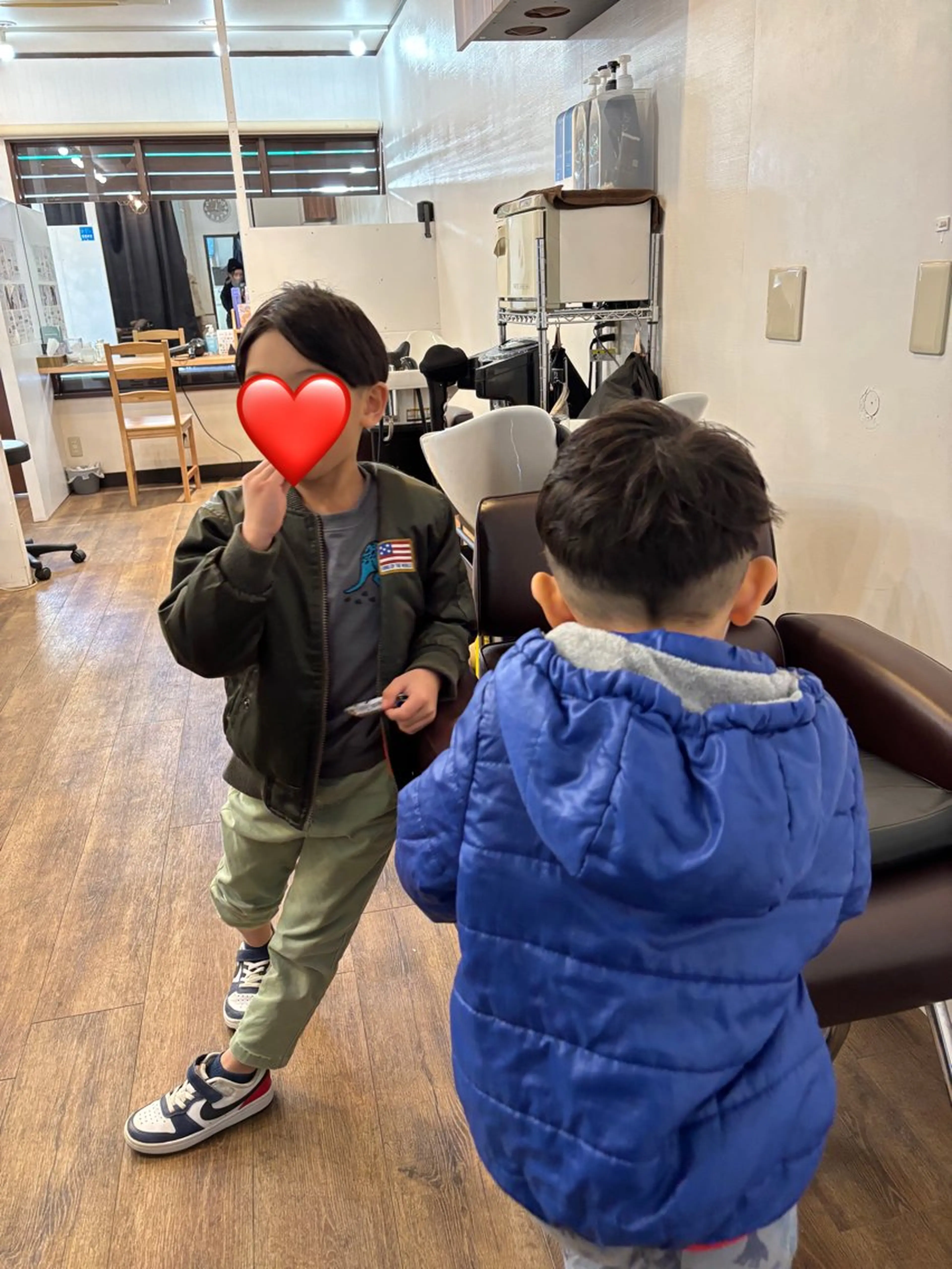 メンズ キッズ カット m walk エム ウォークのヘアスタイル