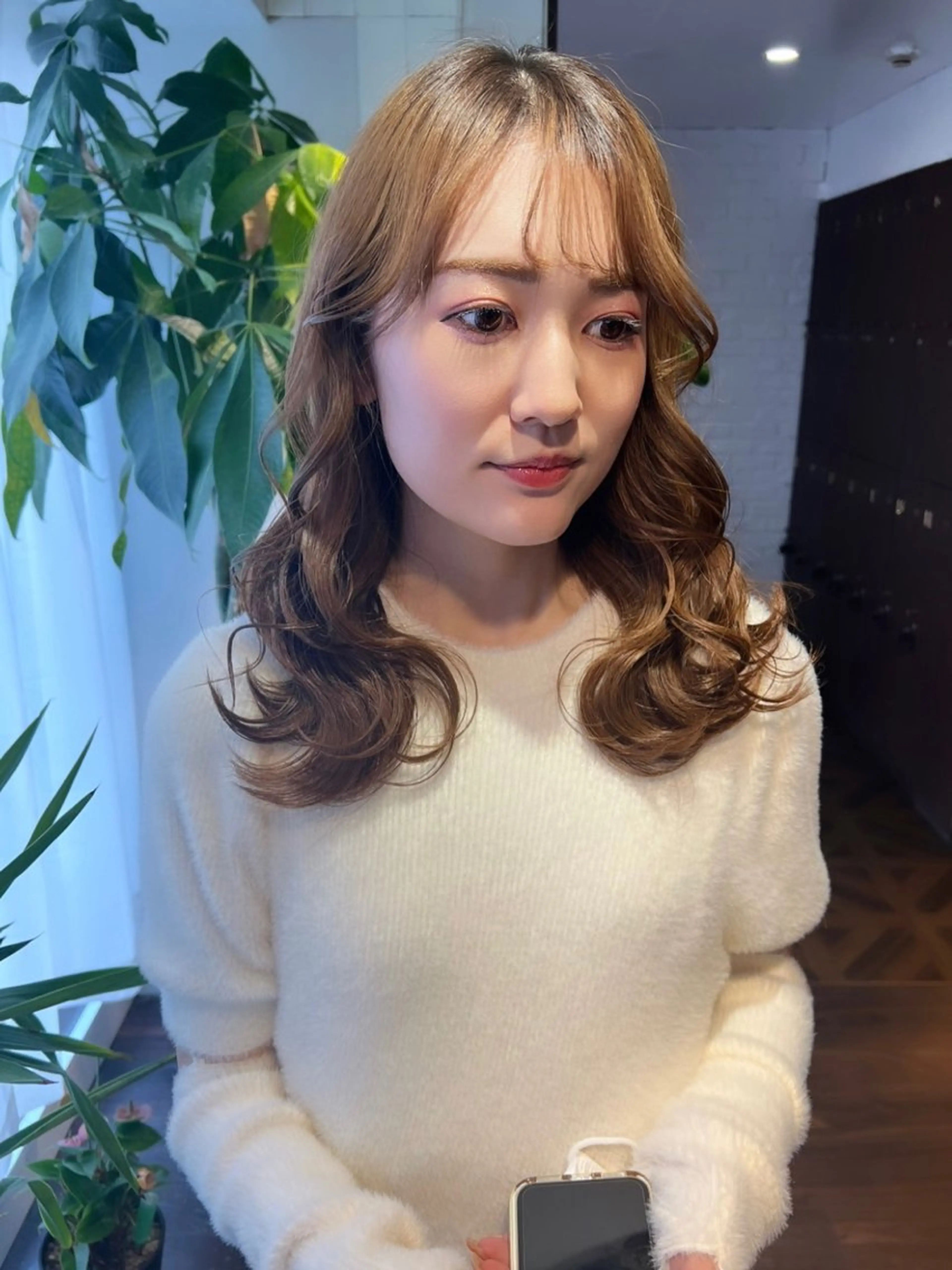ロング カラー ブリーチ ケアブリーチ 透明感カラー デザインカラー ダブルカラー ハイトーン/ボブ 🎀sonokaのヘアスタイル