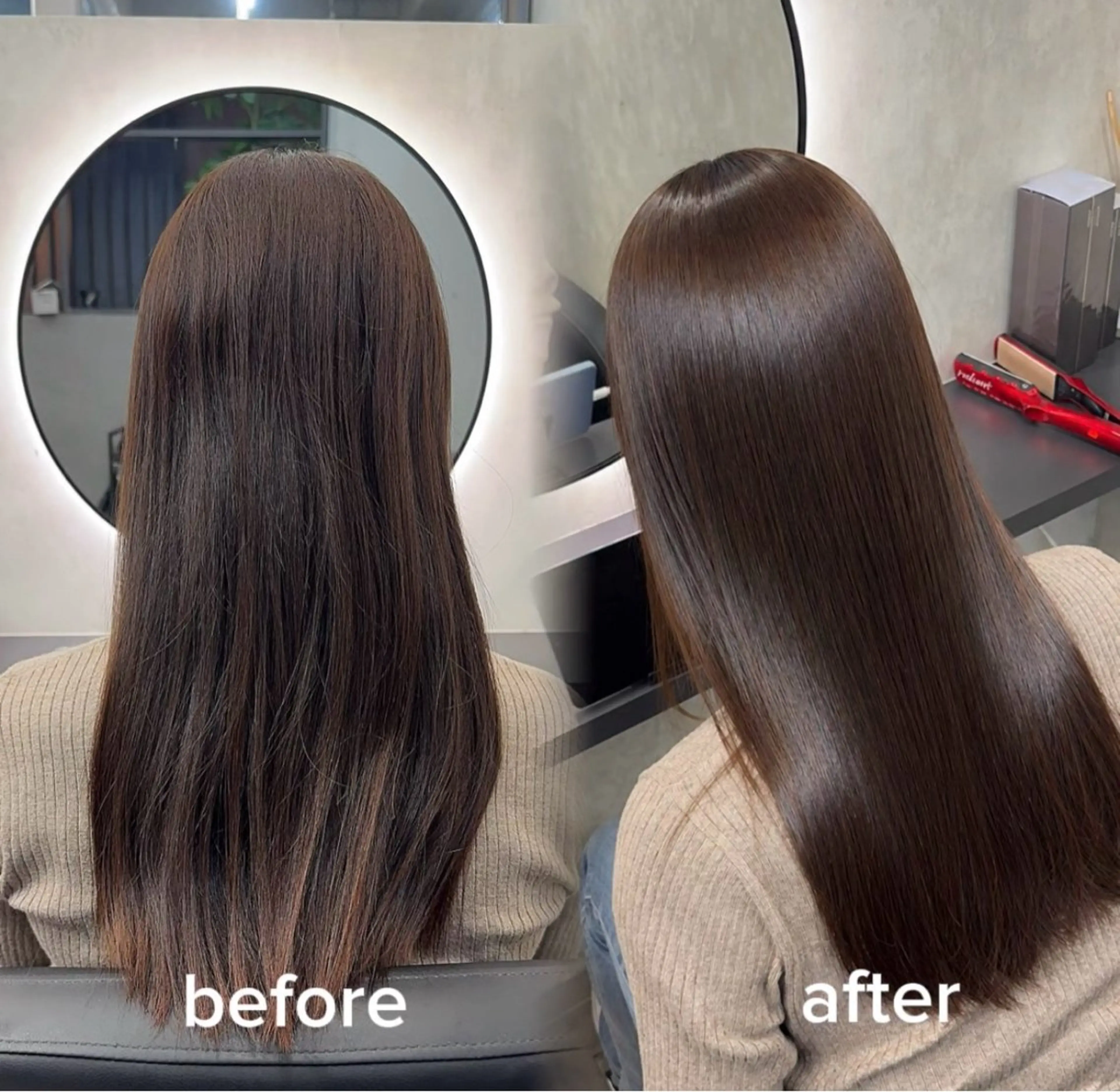 ロング カラー ヘアアレンジ カット ヘアカラー 縮毛矯正 トリートメント 新宿 /髪質改善/ 縮毛矯正/ヒュウガのヘアスタイル