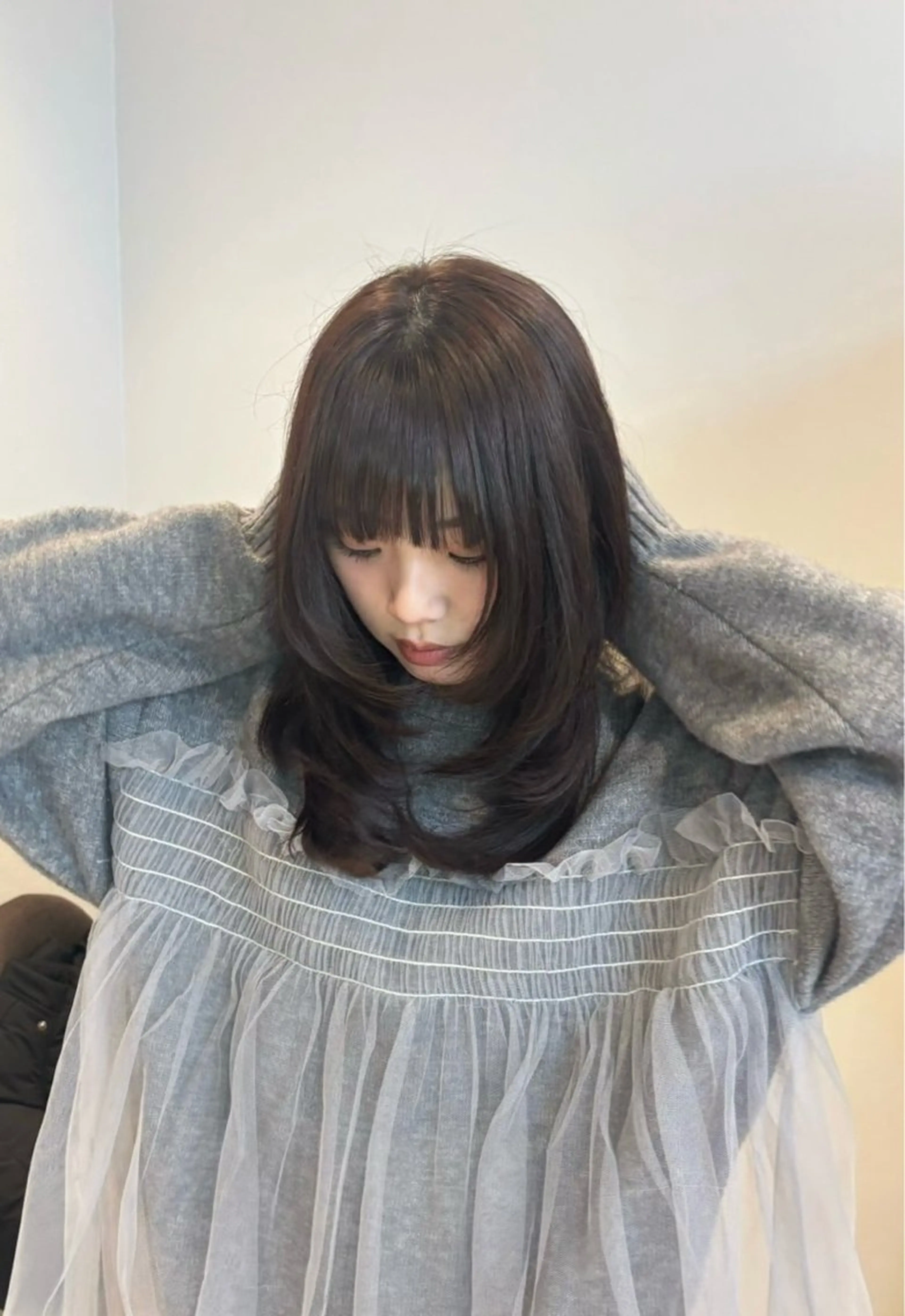 ミディアム カット ヘアカラー トリートメント NORI ☆のヘアスタイル