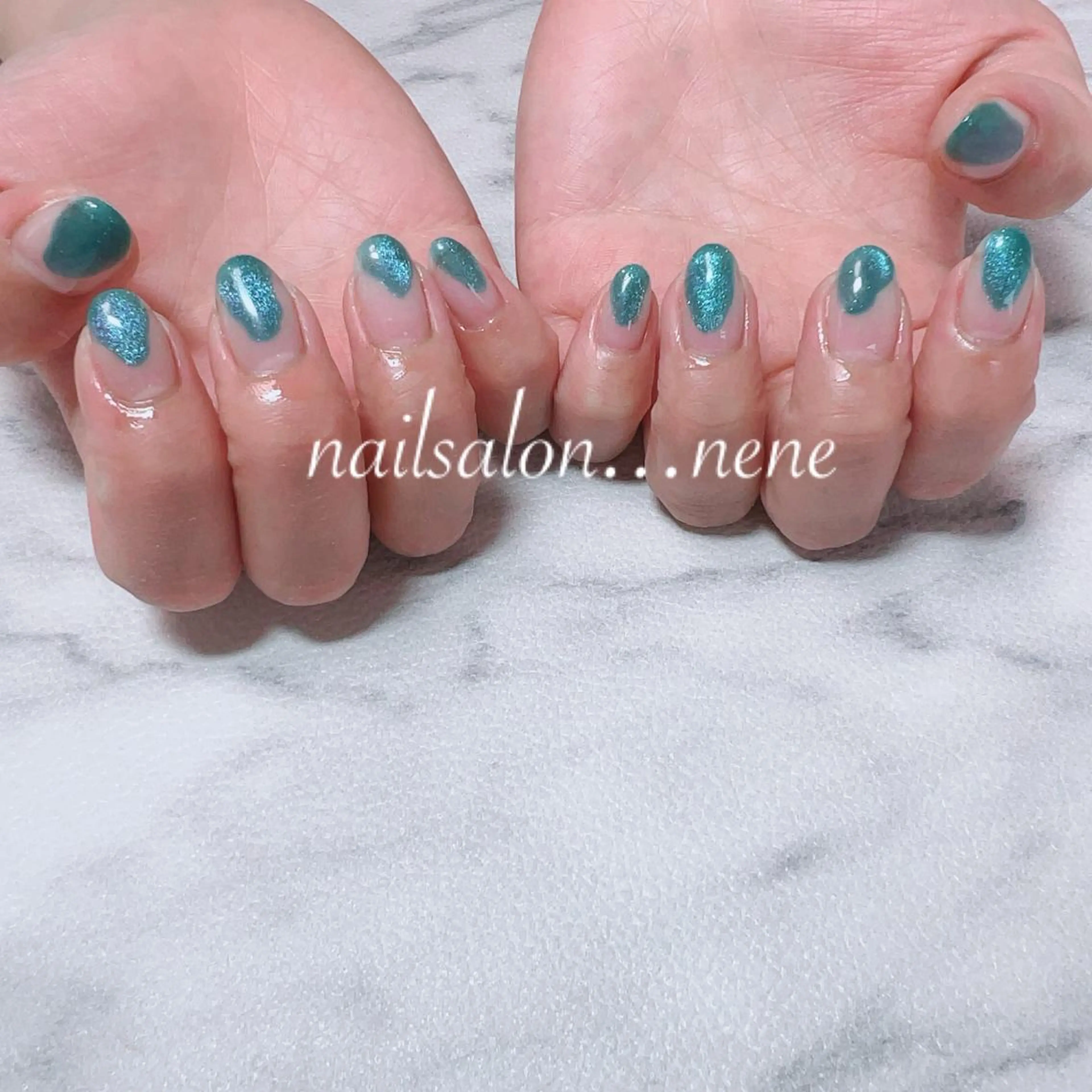 ネイル マグネットネイル nailsalon ...neneのネイルデザイン