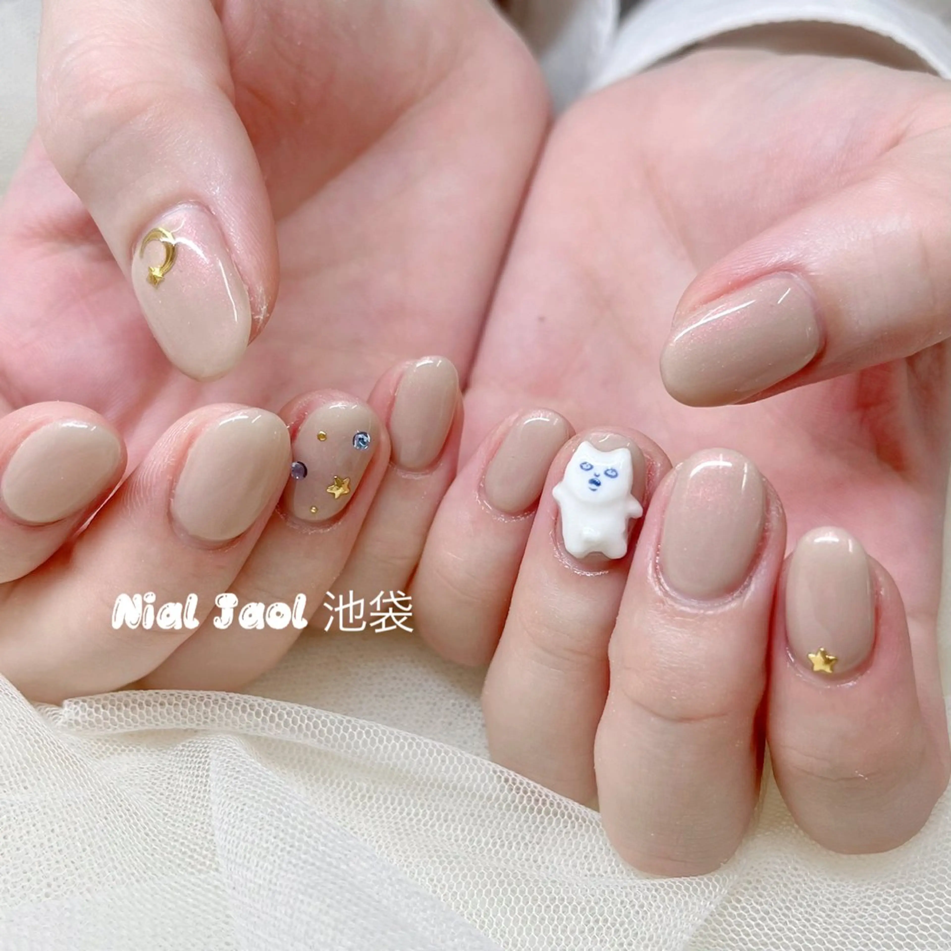 ショート ハンドネイル nail jaol池袋店所属・ネイルJaol 池袋のネイルデザイン