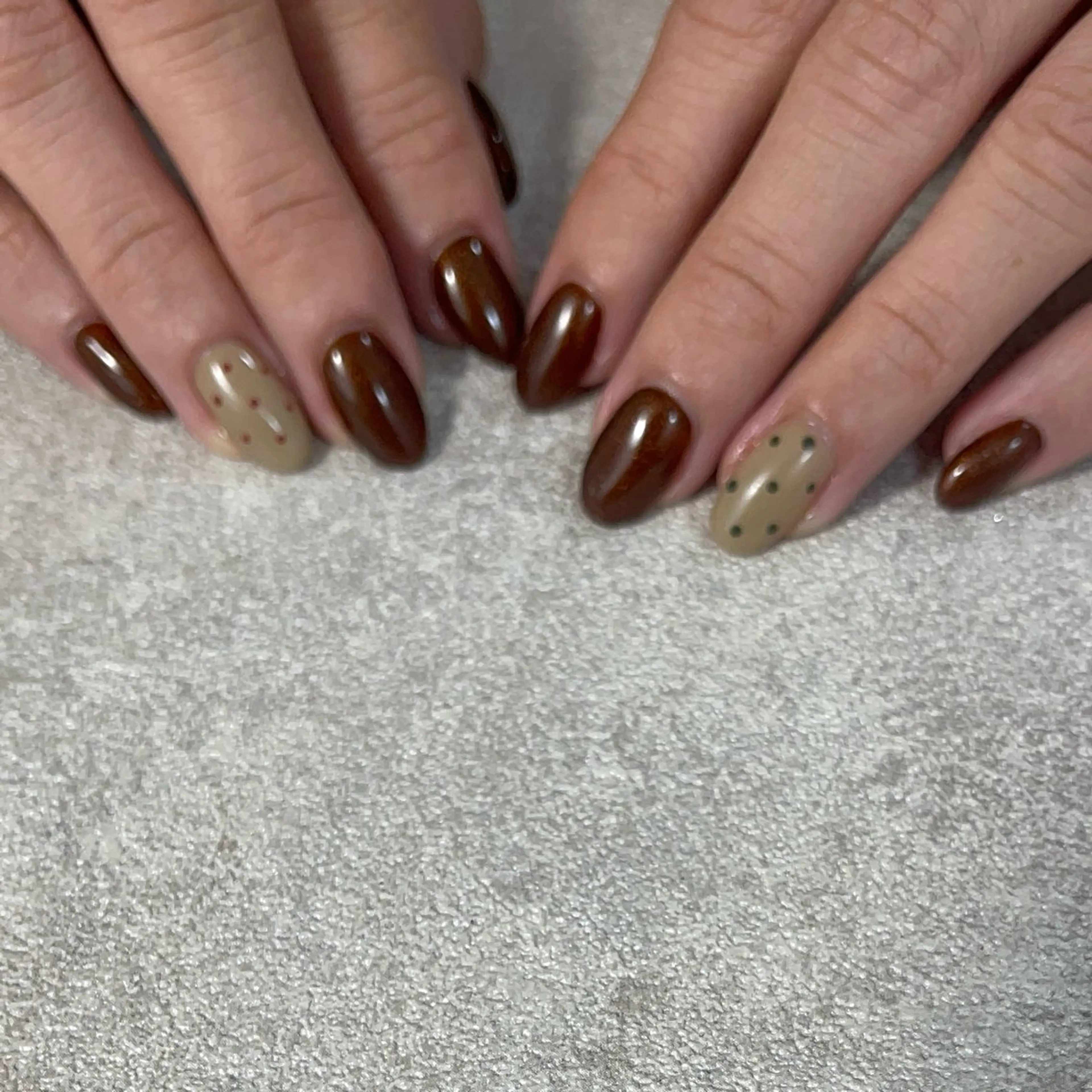 ネイル ハンドネイル ＆MERCI所属・&MERCI nail maoのネイルデザイン