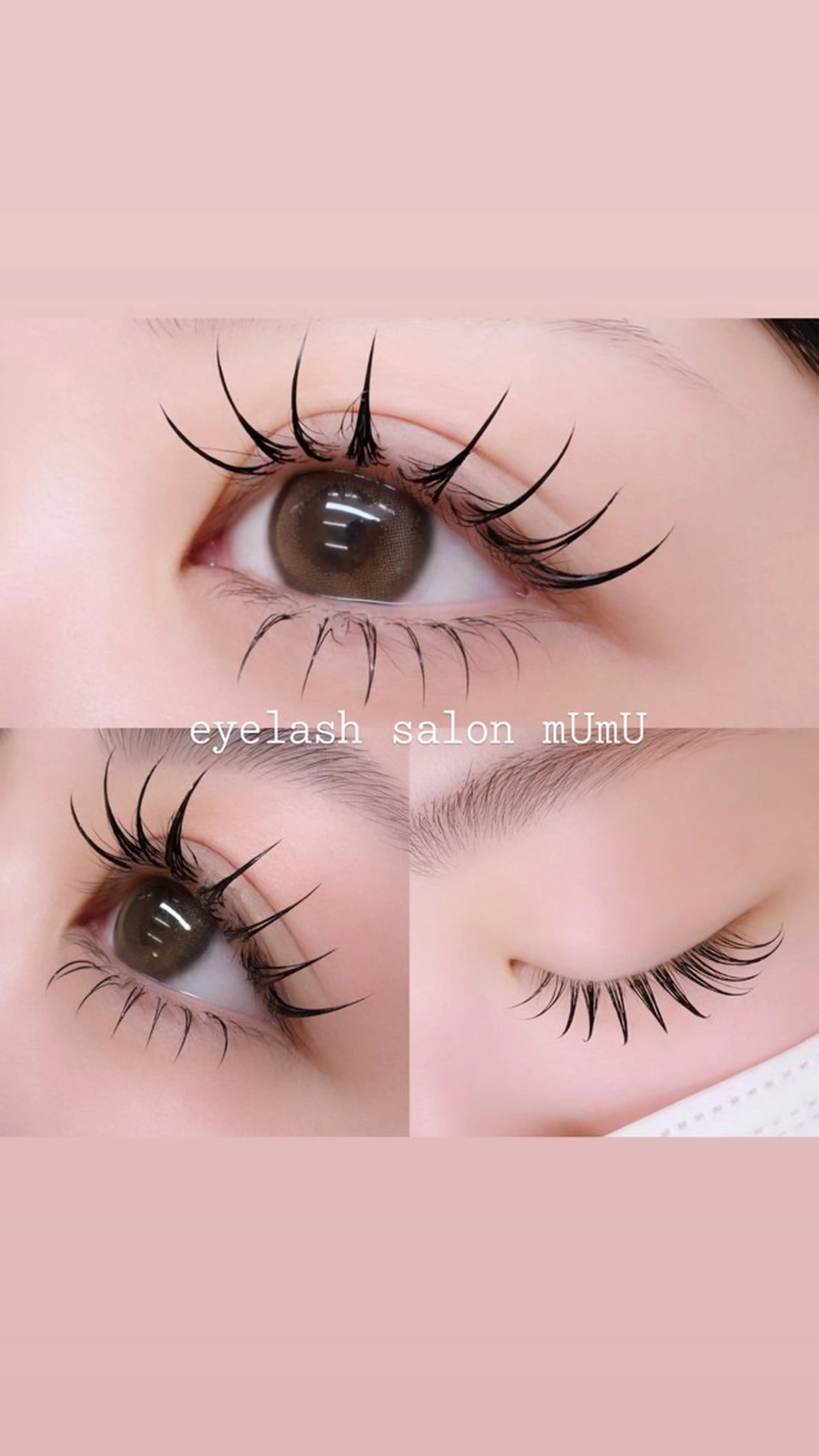 マツエク・マツパ フラットラッシュ マツエク eyelash mUmUのマツエク・マツパデザイン