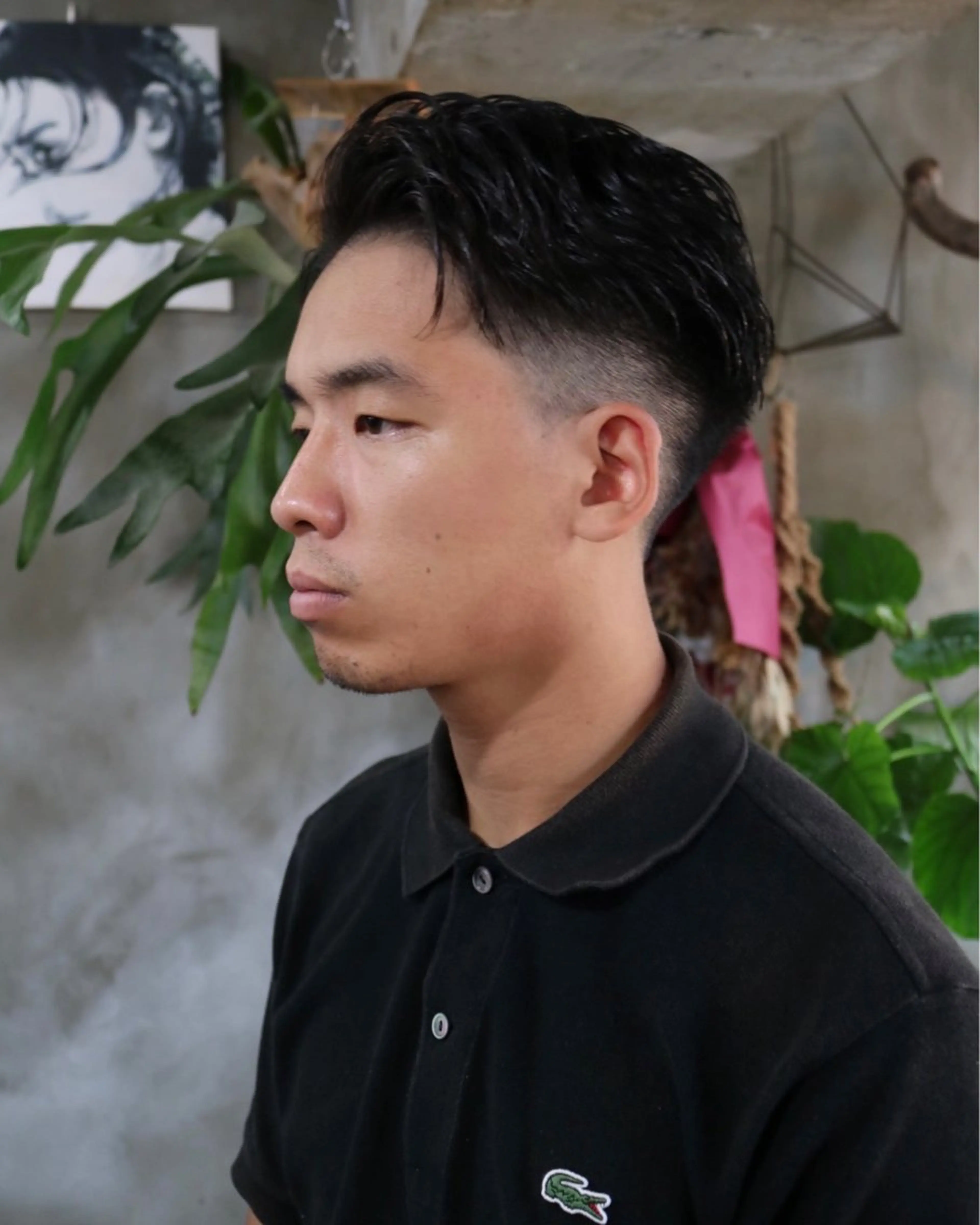 ショート パーマ メンズ カット パーマ トリートメント 木村陸弥 似合わせ 透明感カラー🌿のヘアスタイル