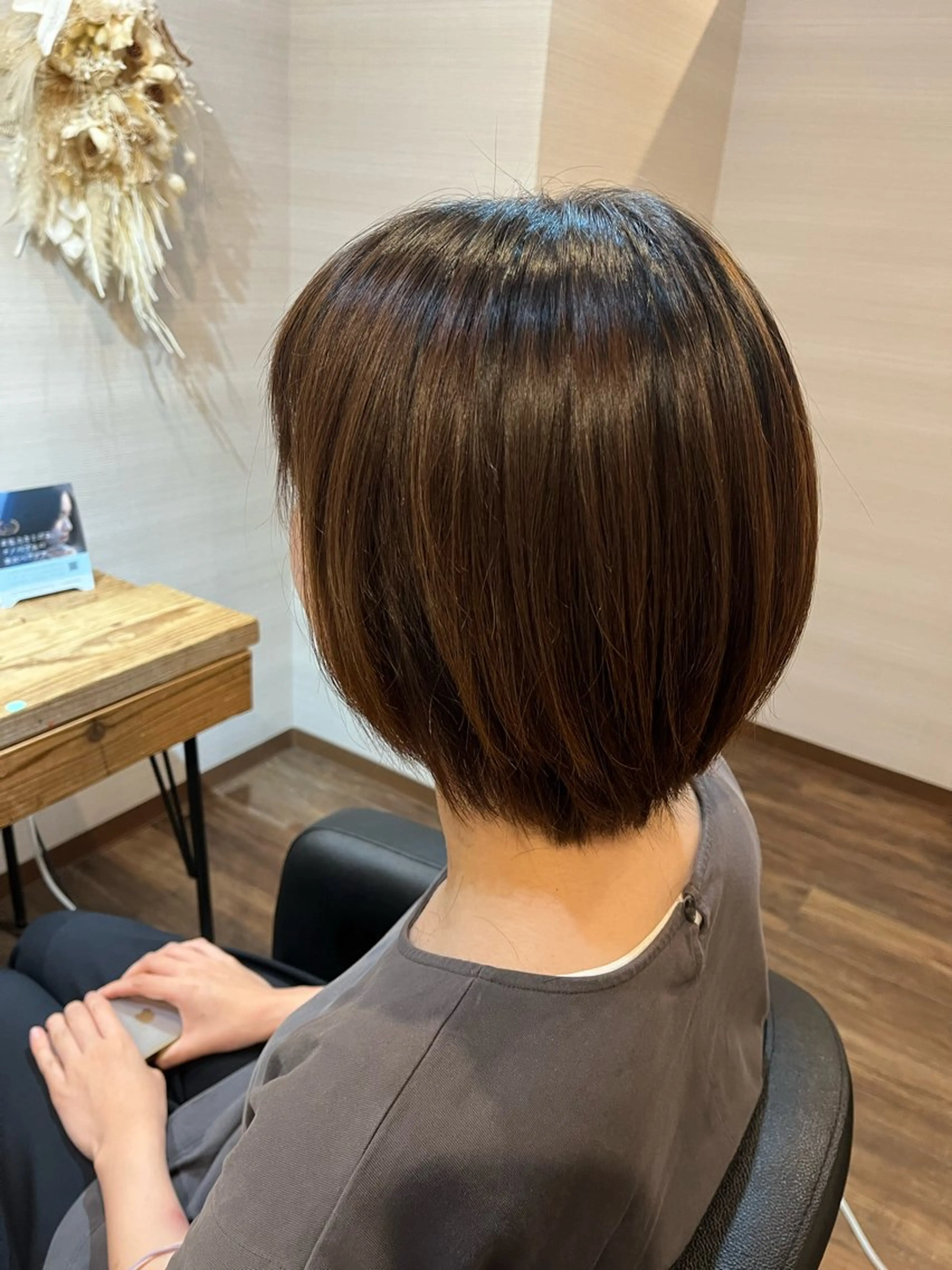 ショート ショートボブ ボブ ショートヘア 【髪質改善都賀】 chisatan🍊のヘアスタイル