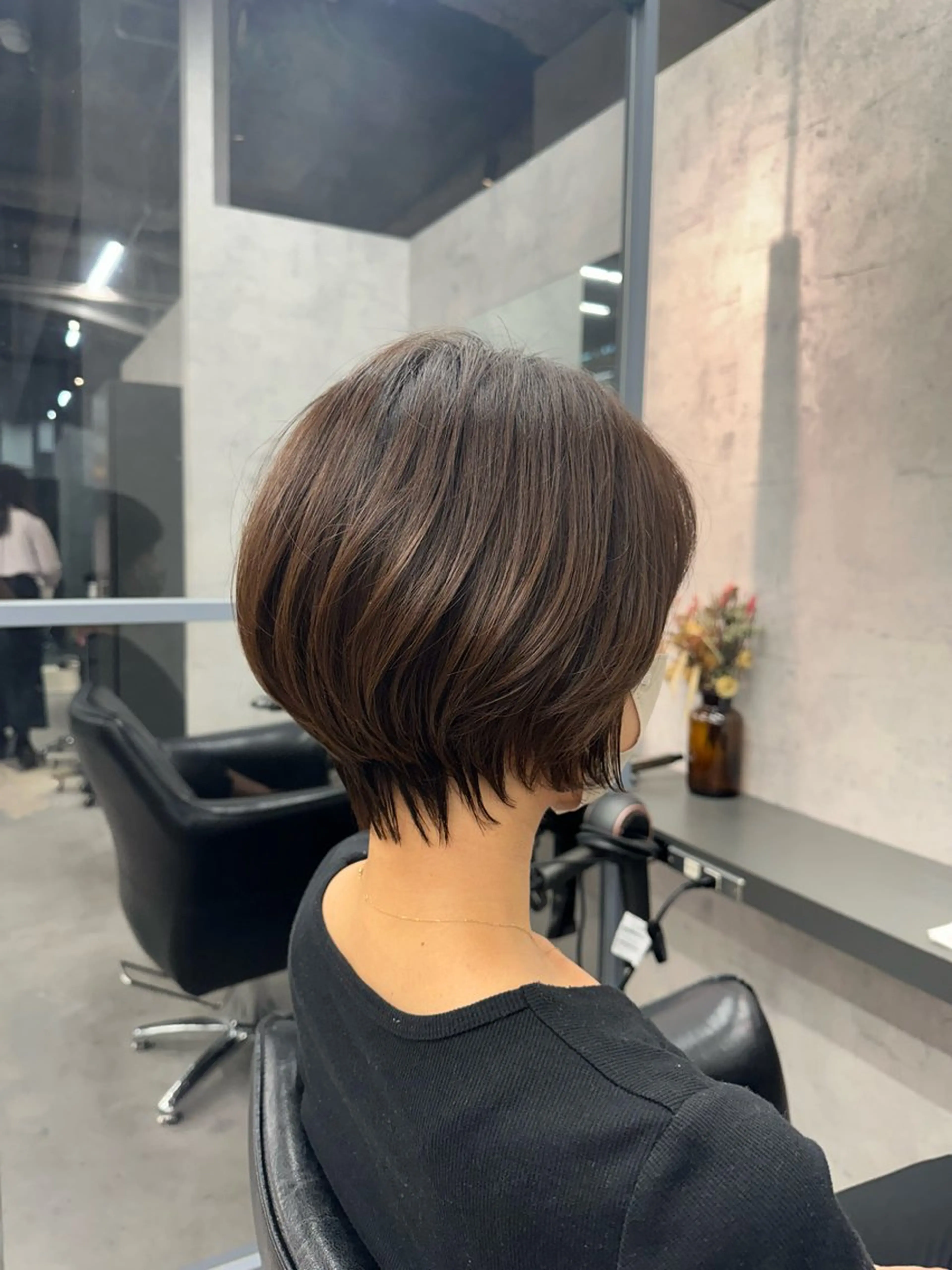 ショート Misora/ボブ/ レイヤー/艶カラーのヘアスタイル