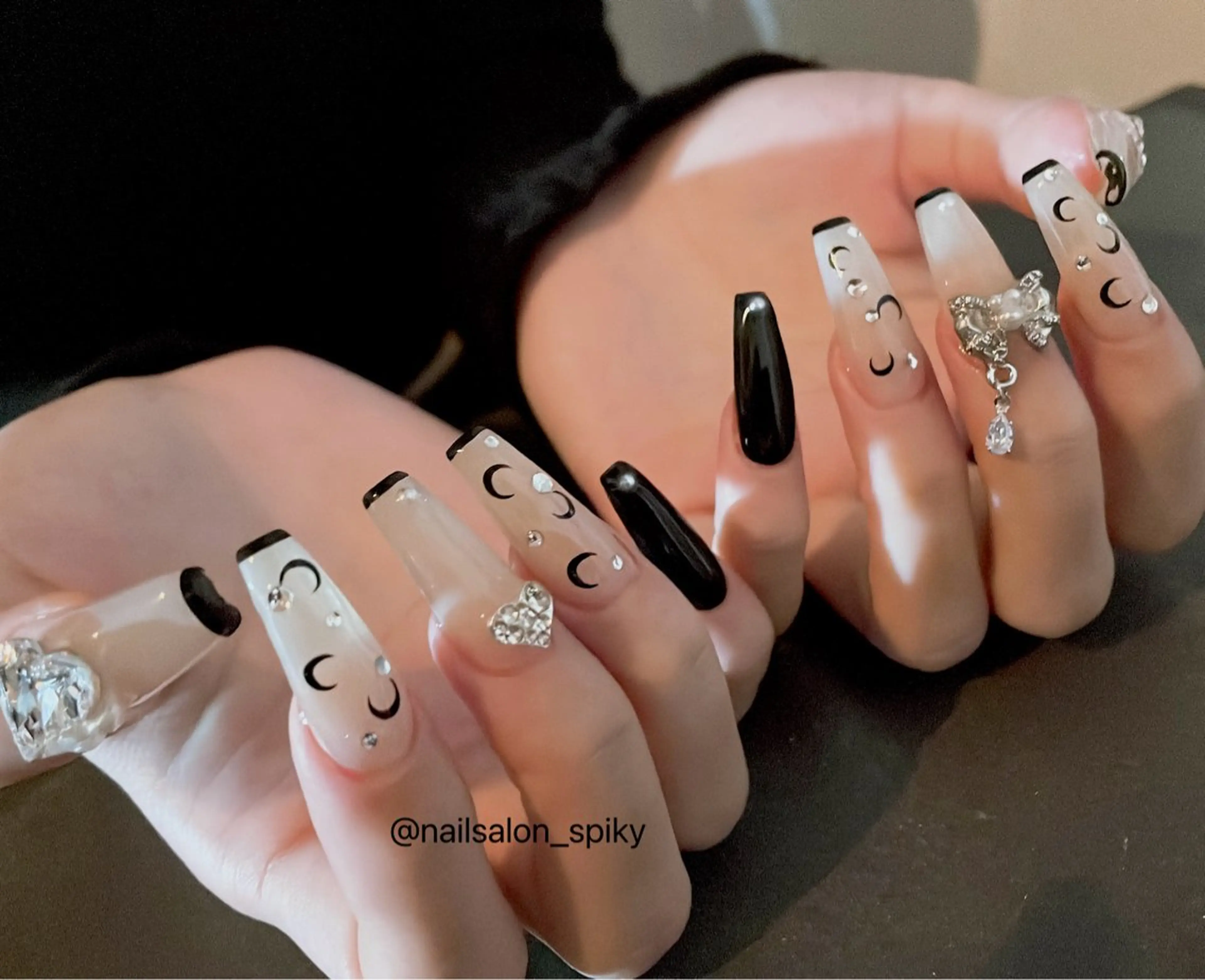 ネイル Spiky とうげ ふうかのネイルデザイン