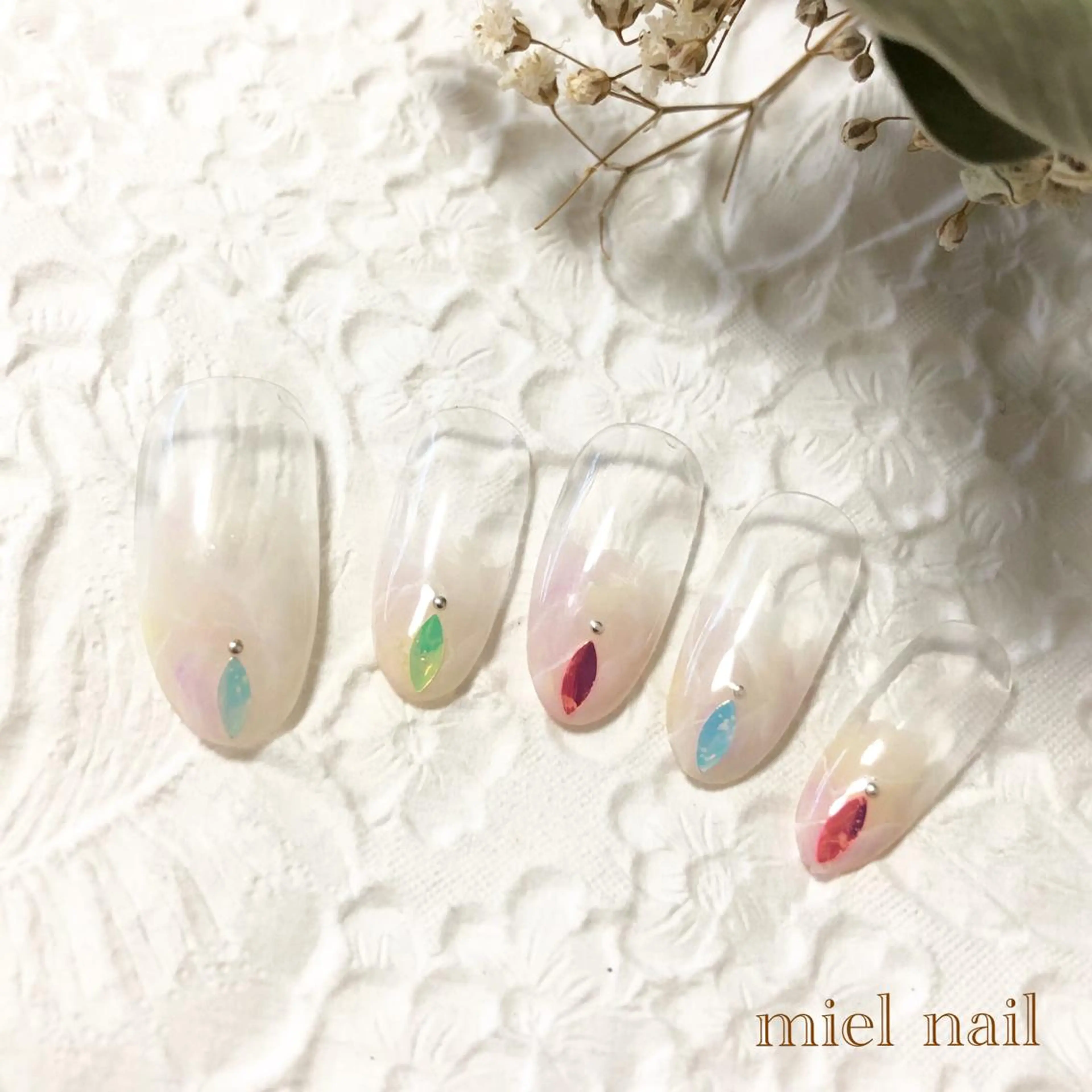 ネイル ハンドネイル miel nailのネイルデザイン
