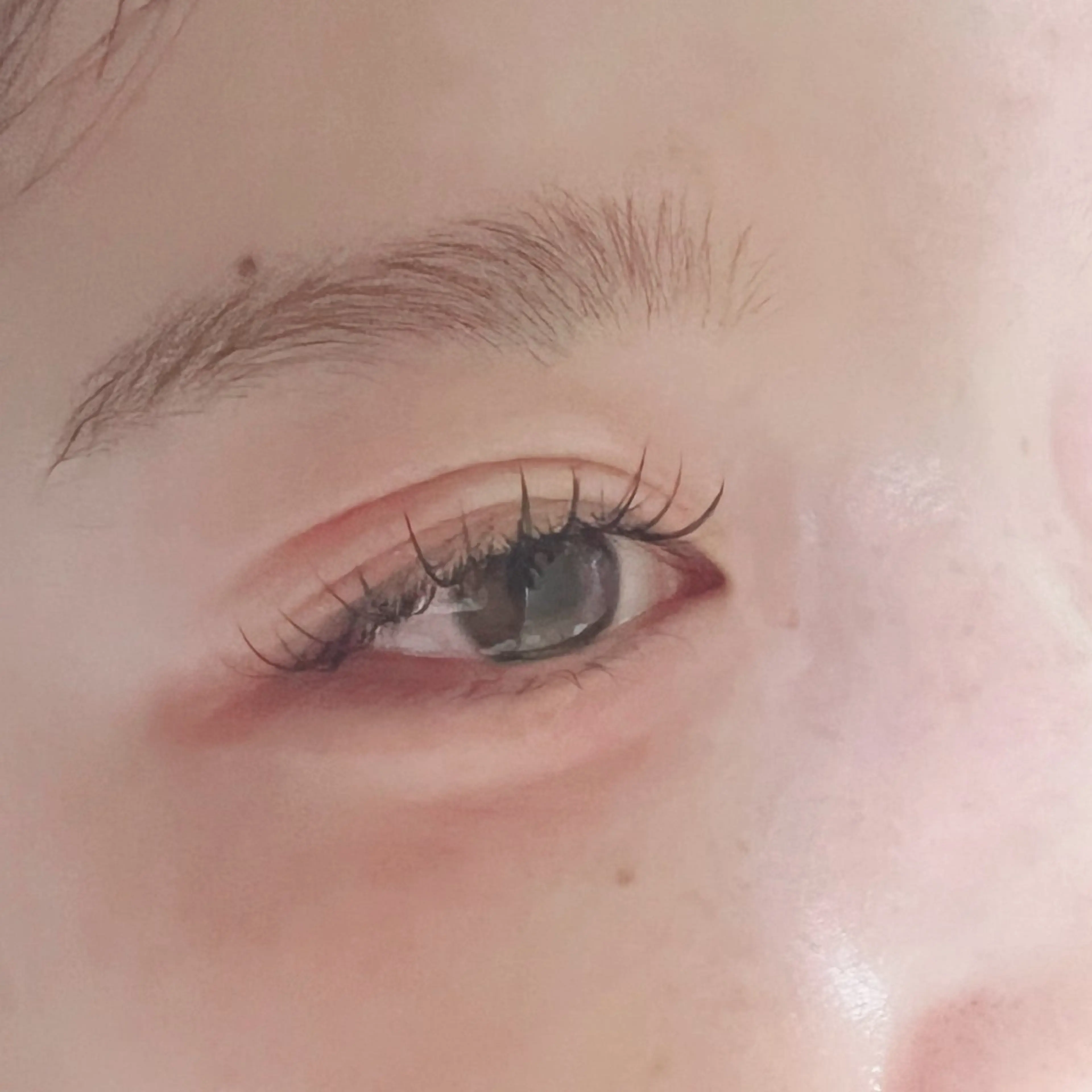 マツエク・マツパ 束感まつ毛 フラットラッシュ ナチュラル eyelash CREAのマツエク・マツパデザイン