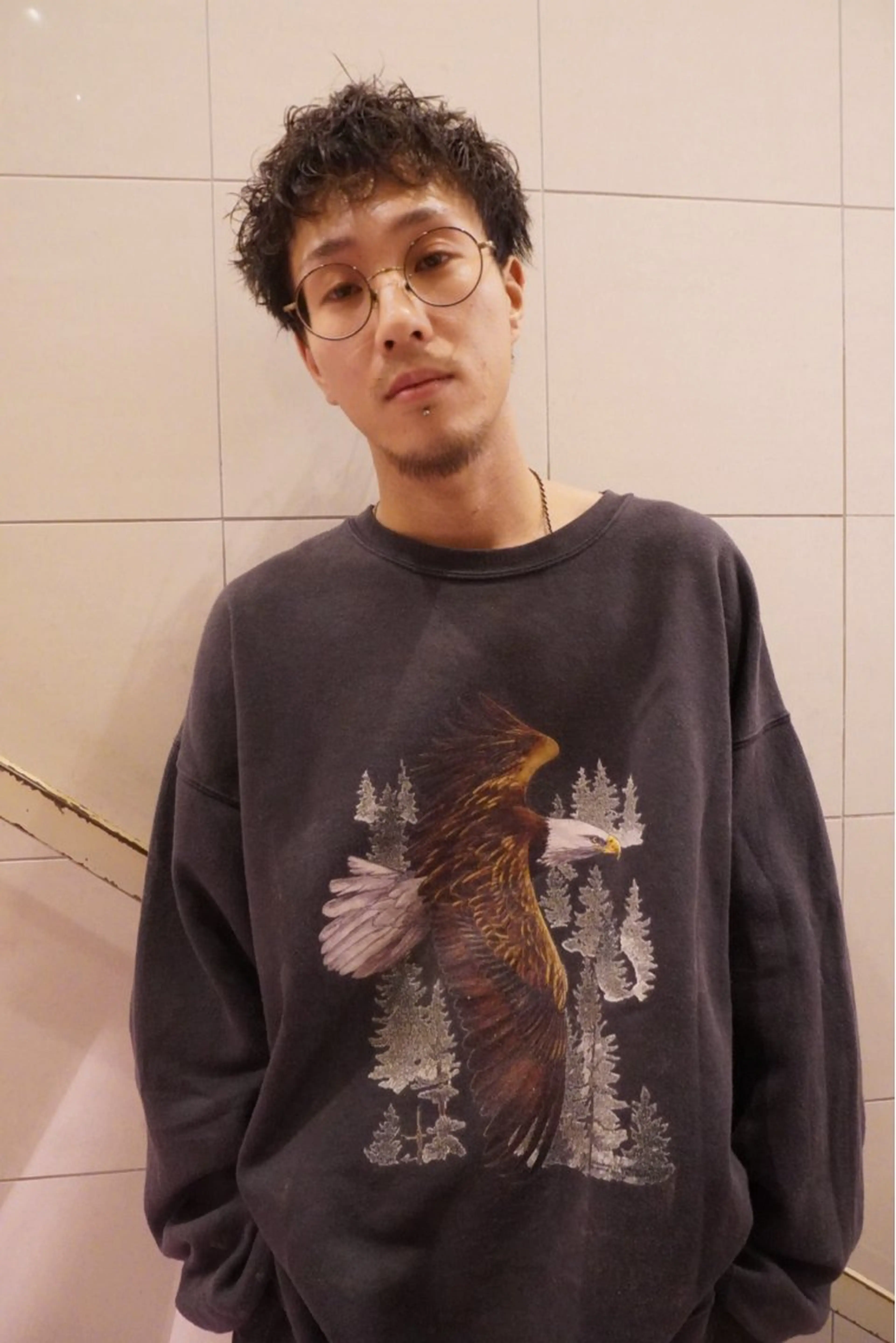 ショート パーマ メンズ パーマ KENSHIN メンズパーマのヘアスタイル