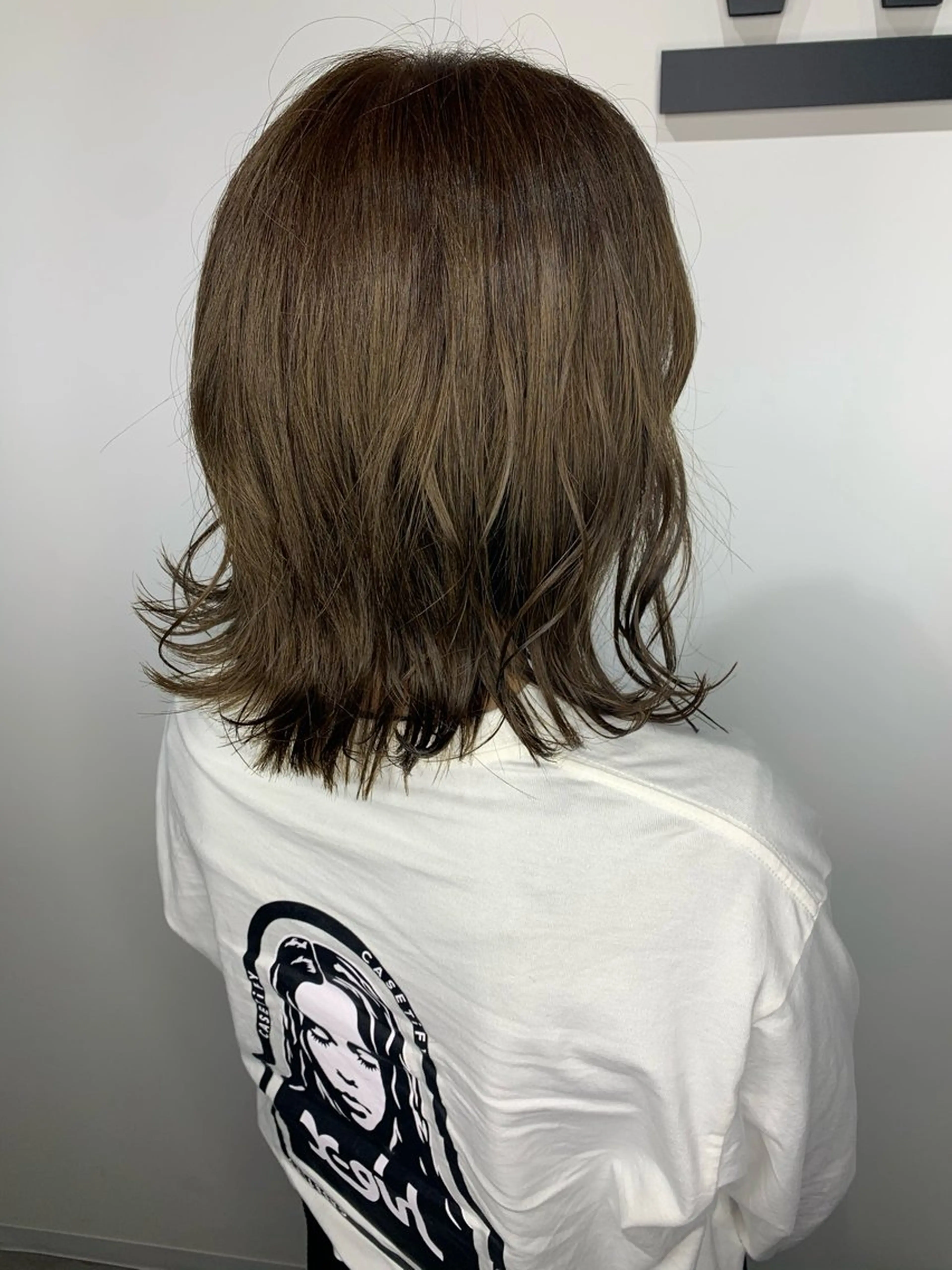 ミディアム 師藤 達也のヘアスタイル