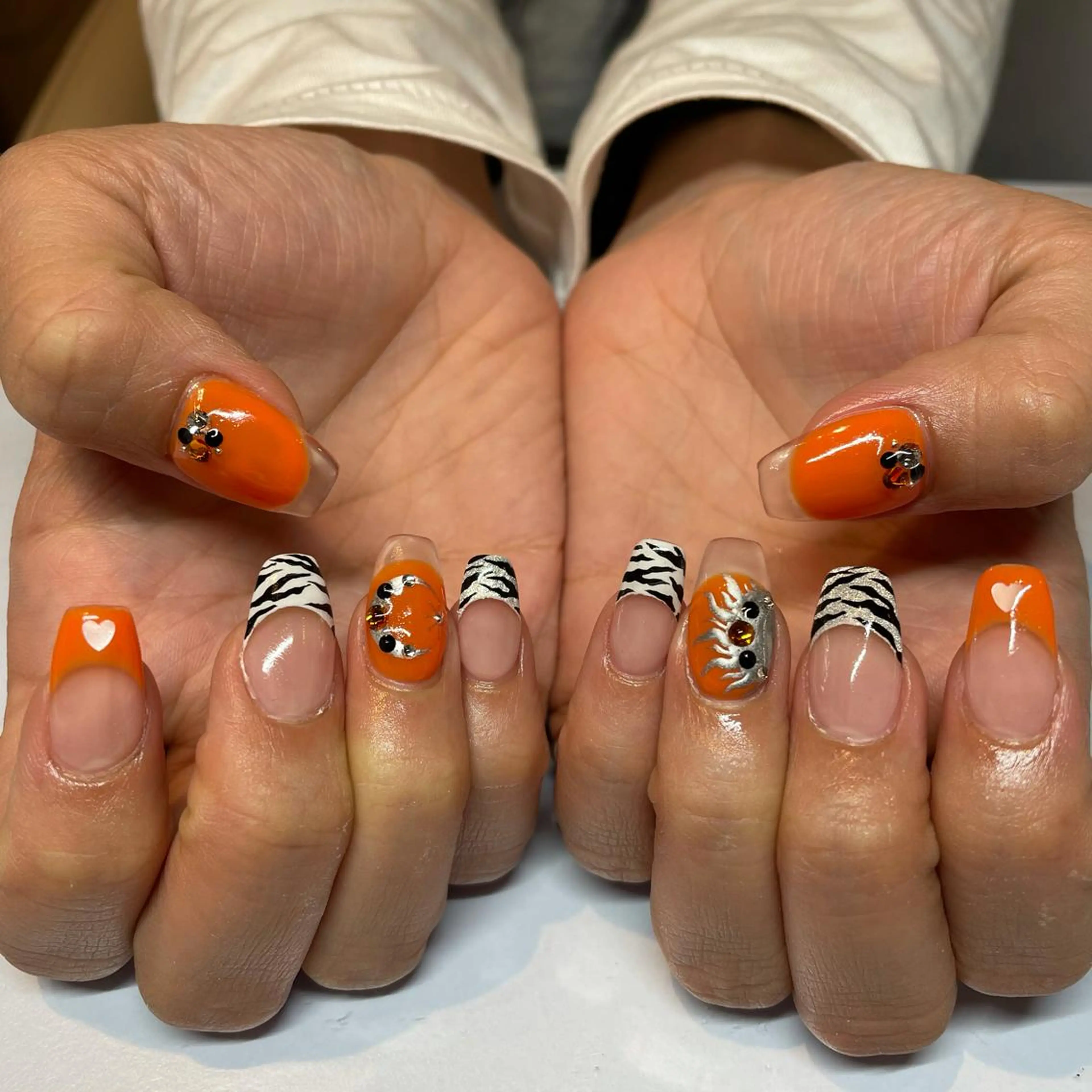 ネイル 長さ出し ハンドネイル Tocowaka マエダのネイルデザイン