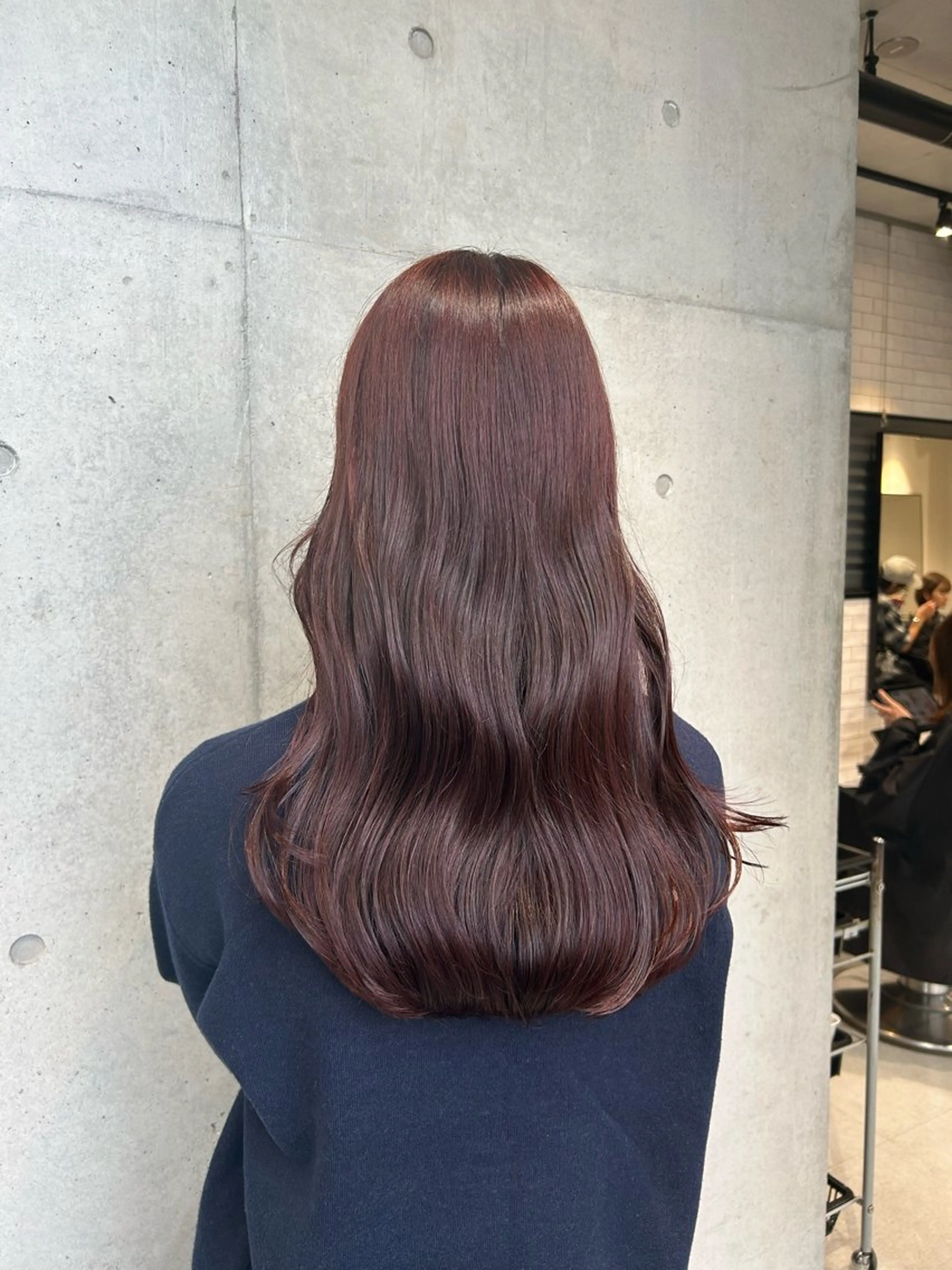 ロング カラー ヘアアレンジ カット ヘアカラー トリートメント ボブ艶モテカラー🫧 カリンのヘアスタイル