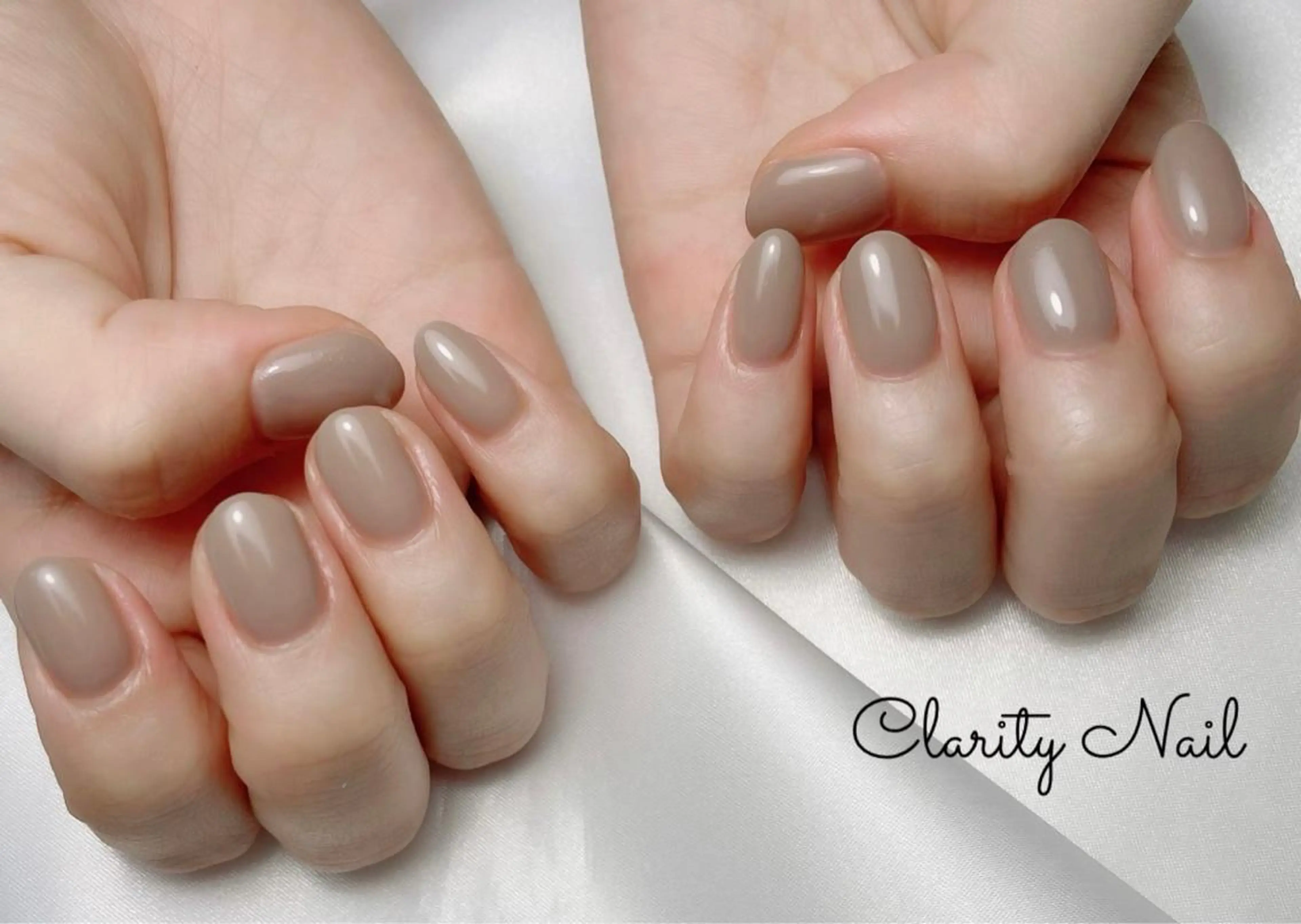 ネイル ワンカラーネイル ハンドネイル Clarity Nailのネイルデザイン