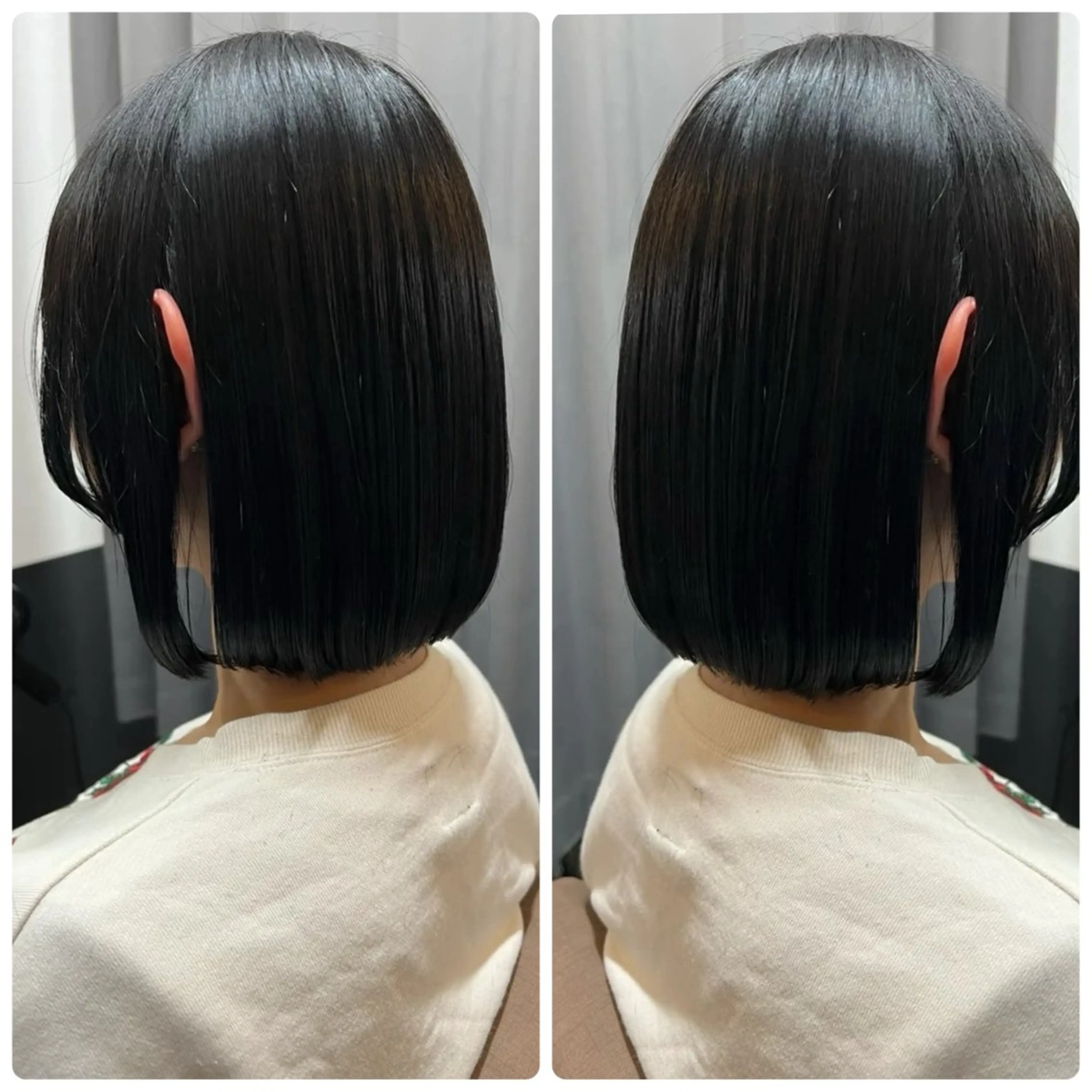 ミディアム 石川 晴那のヘアスタイル
