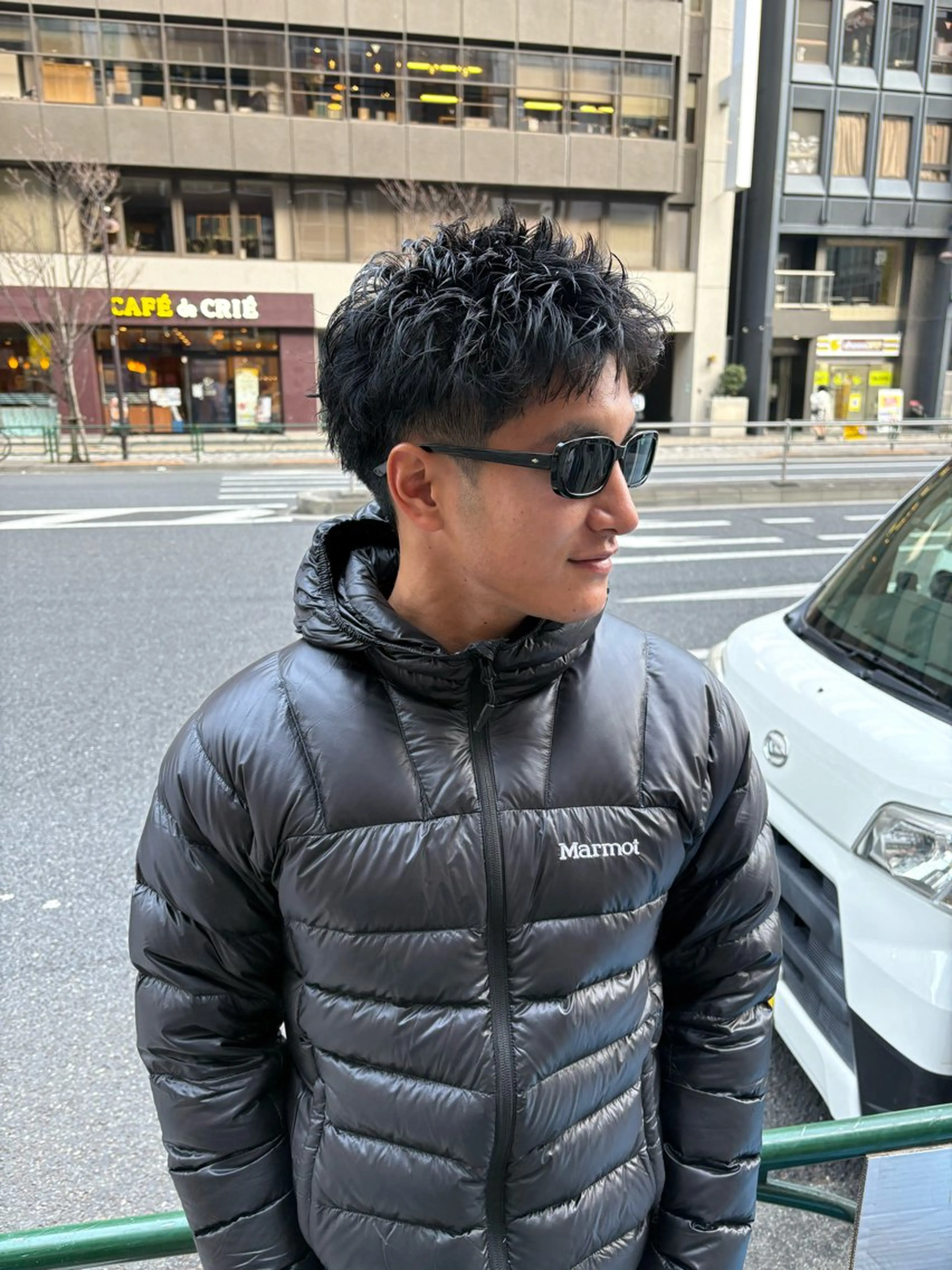 ショート パーマ メンズ メンズブリーチ フェザーパーマ メンズハイライト メンズインナーカラー メンズパーマ カット パーマ トリートメント 💈メンズ短髪特化 ✂︎伊藤大輝💈のヘアスタイル