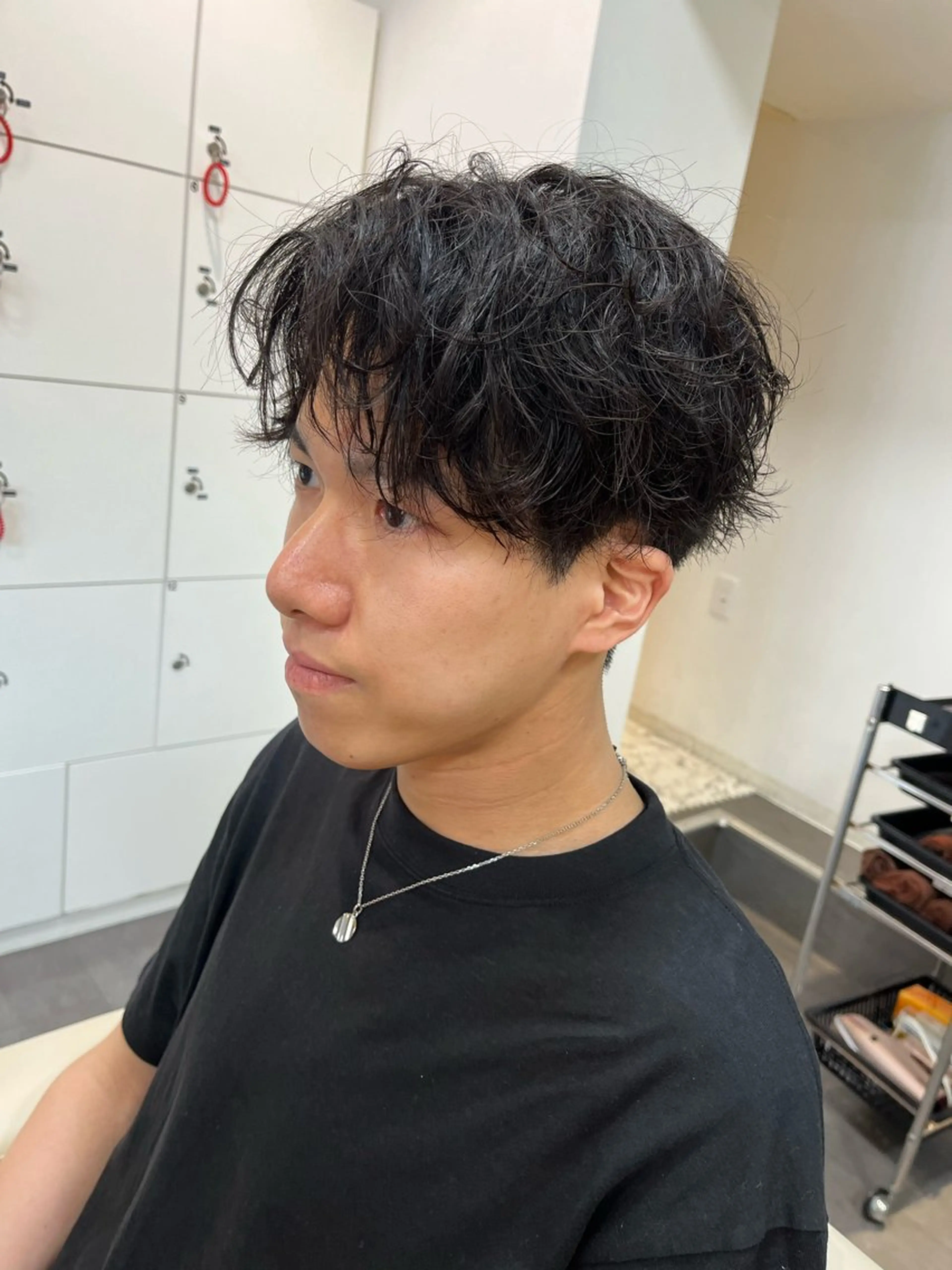 メンズ メンズパーマ 垢抜けパーマ/ 毎朝1分セット/こんのヘアスタイル
