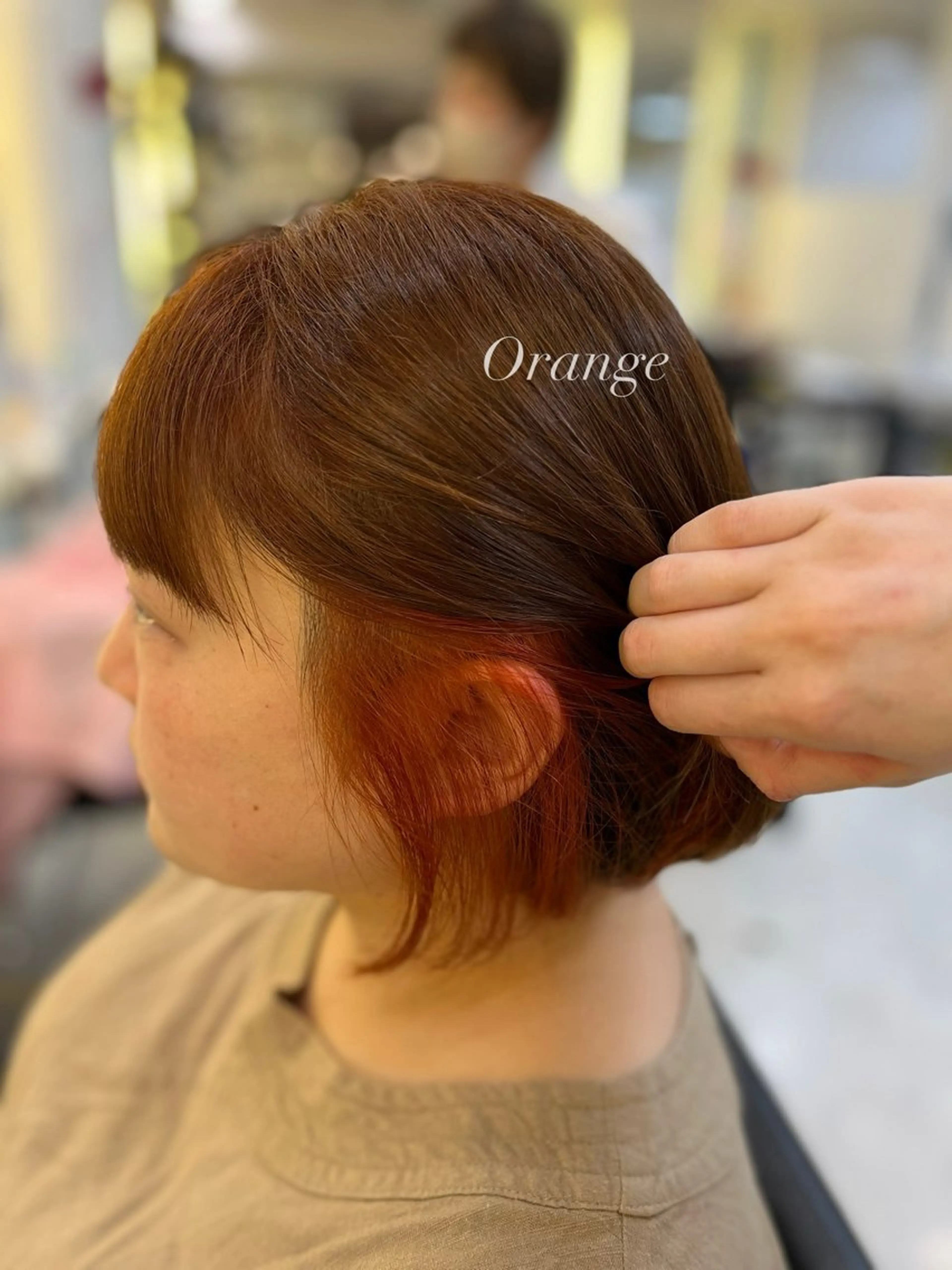 ショート カラー 🫧透ける艶髪🫧/ 🎀yukako🎀のヘアスタイル