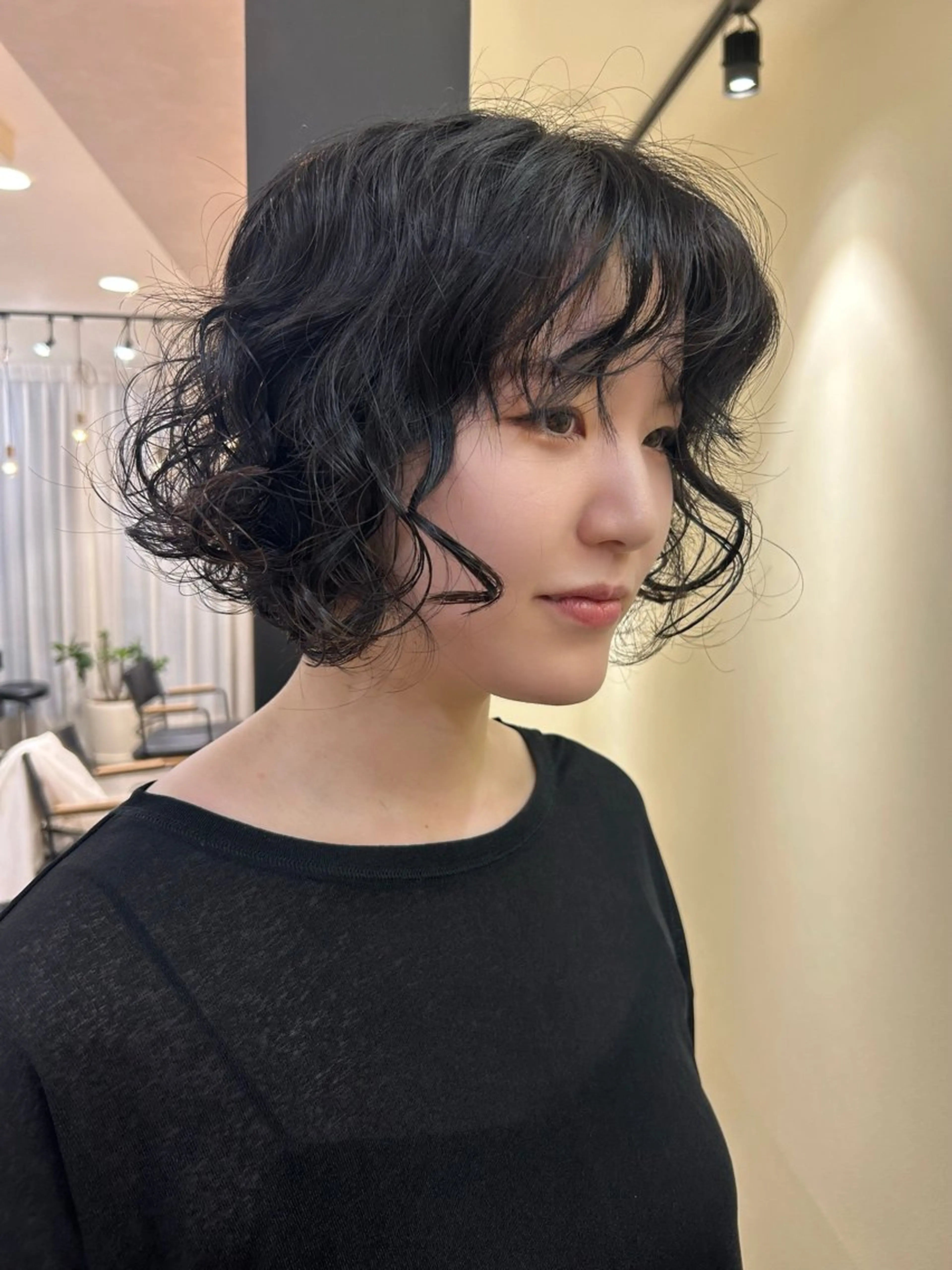 【ご新規様🦋】モイストパーマ・カット・クイックトリートメント（デジタルパーマに変更＋3300円） #レイヤー #韓国の写真