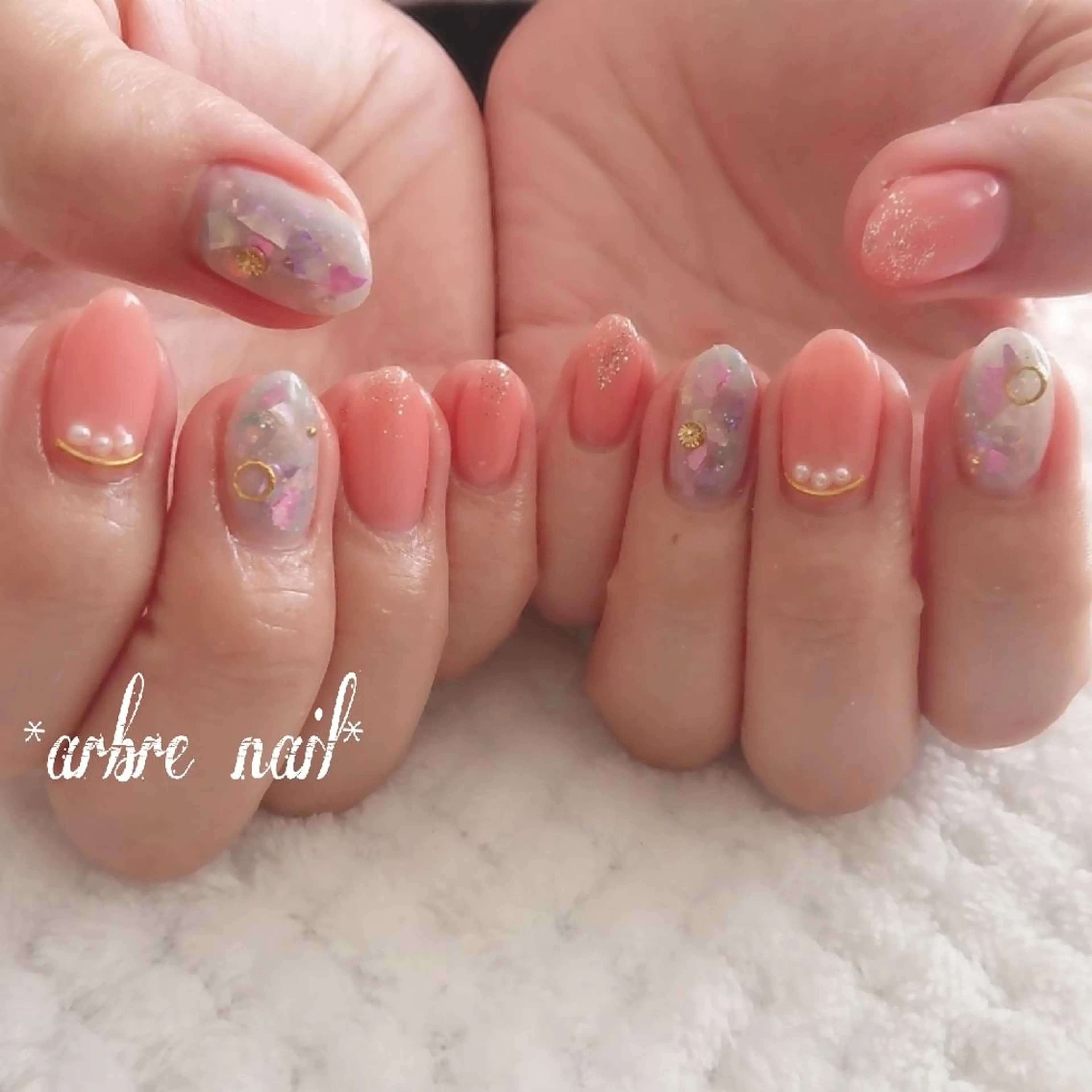 ネイル ✯.。 arbre  nail 。✯.のネイルデザイン